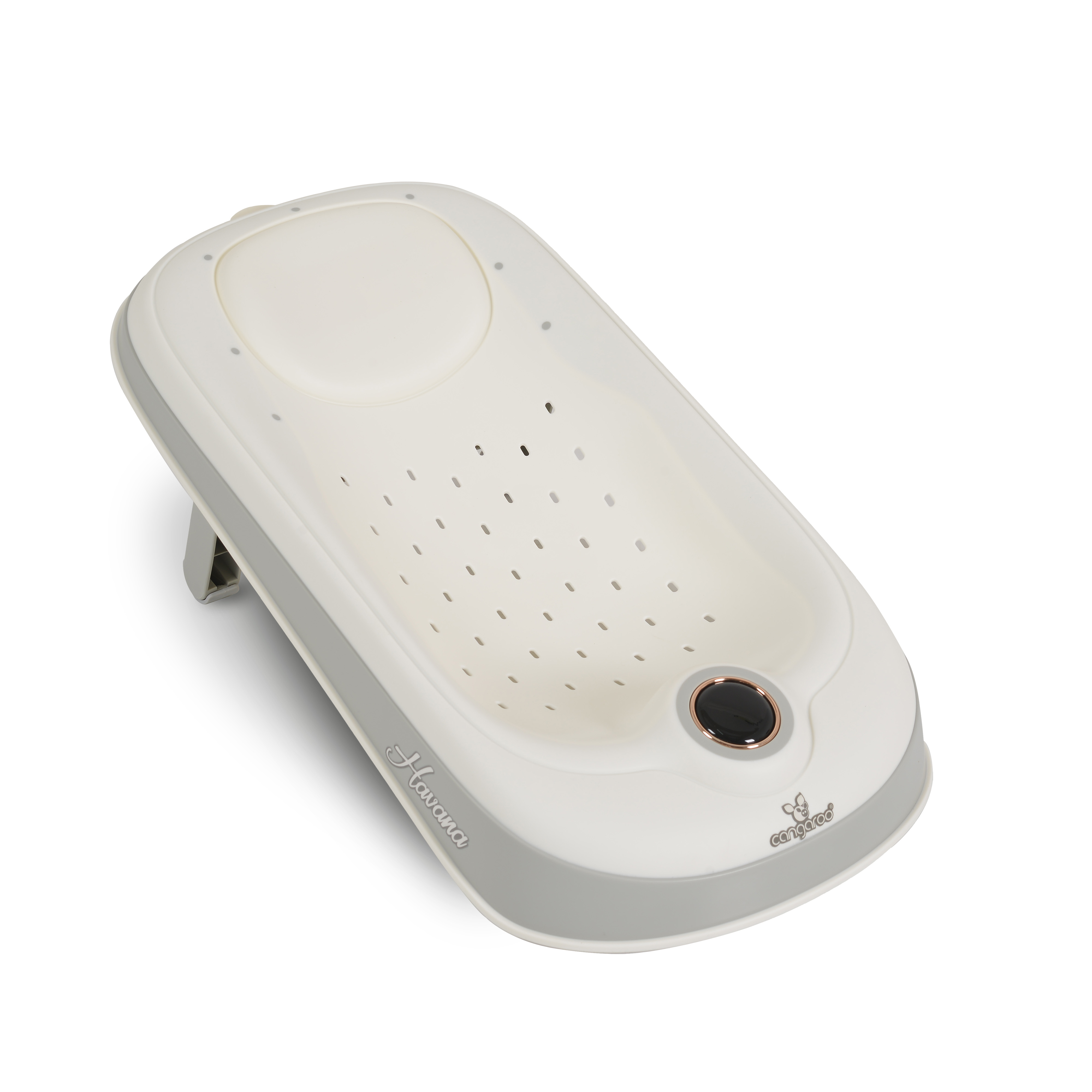 Подложка за вана с термометър Havana бял