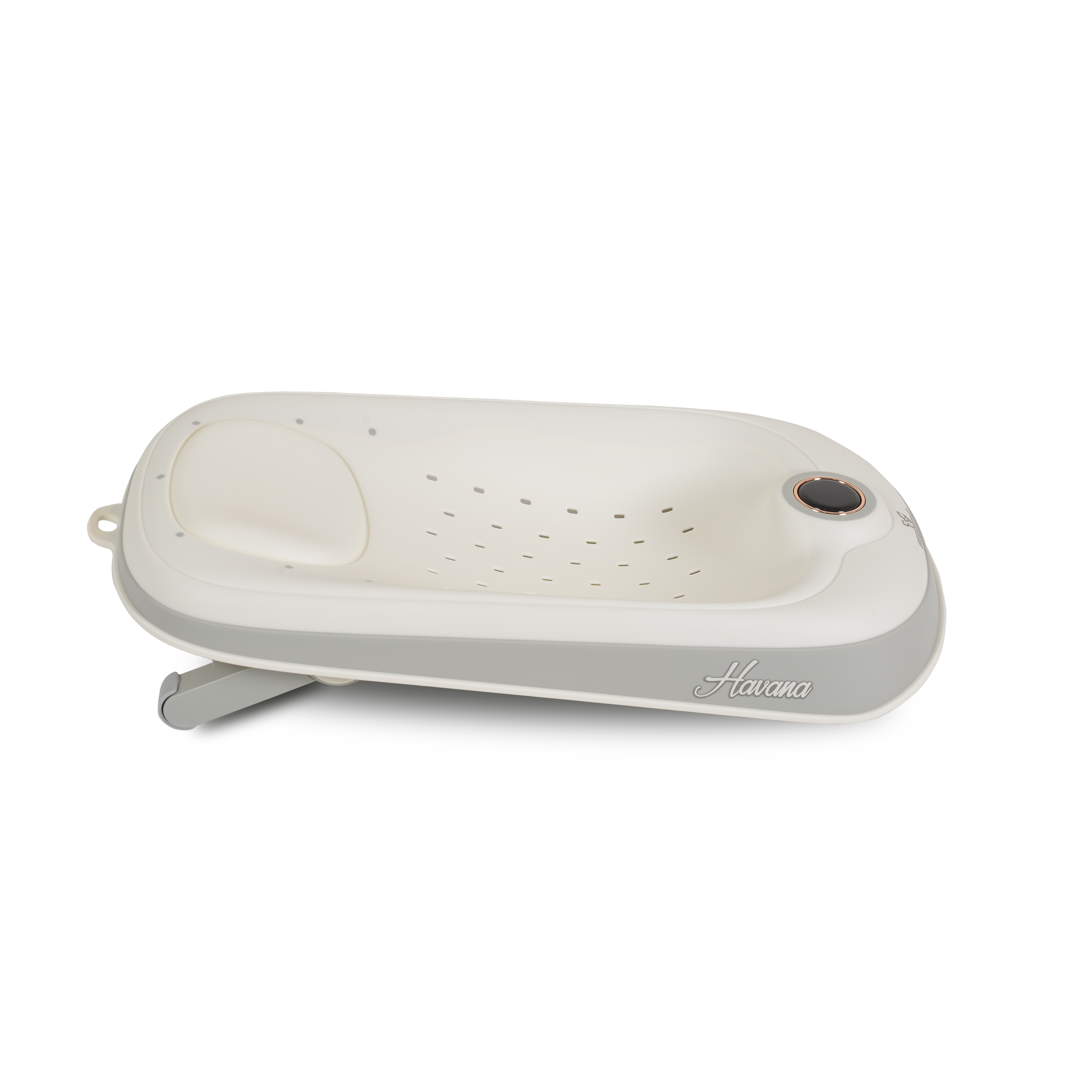 Подложка за вана с термометър Havana бял