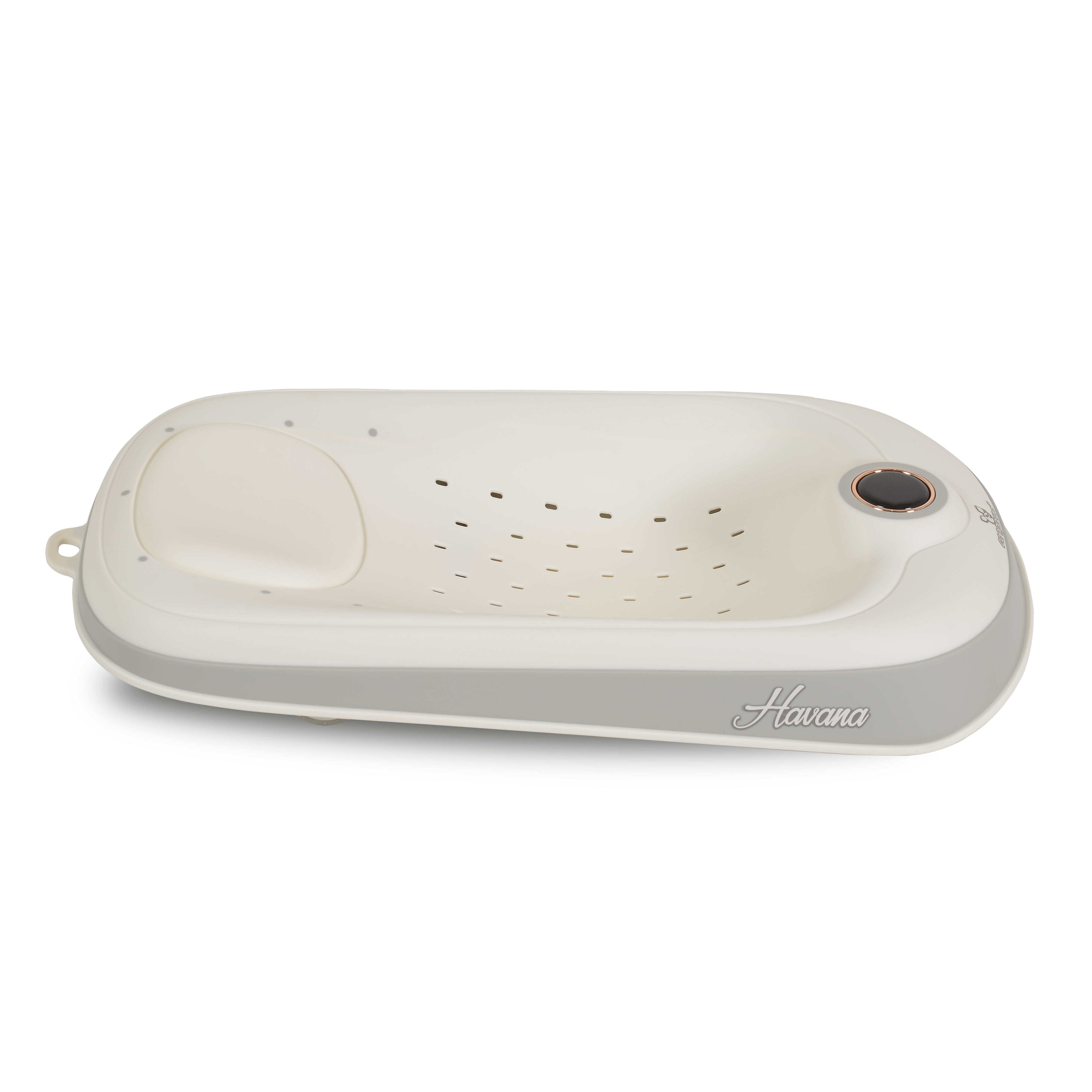 Подложка за вана с термометър Havana бял