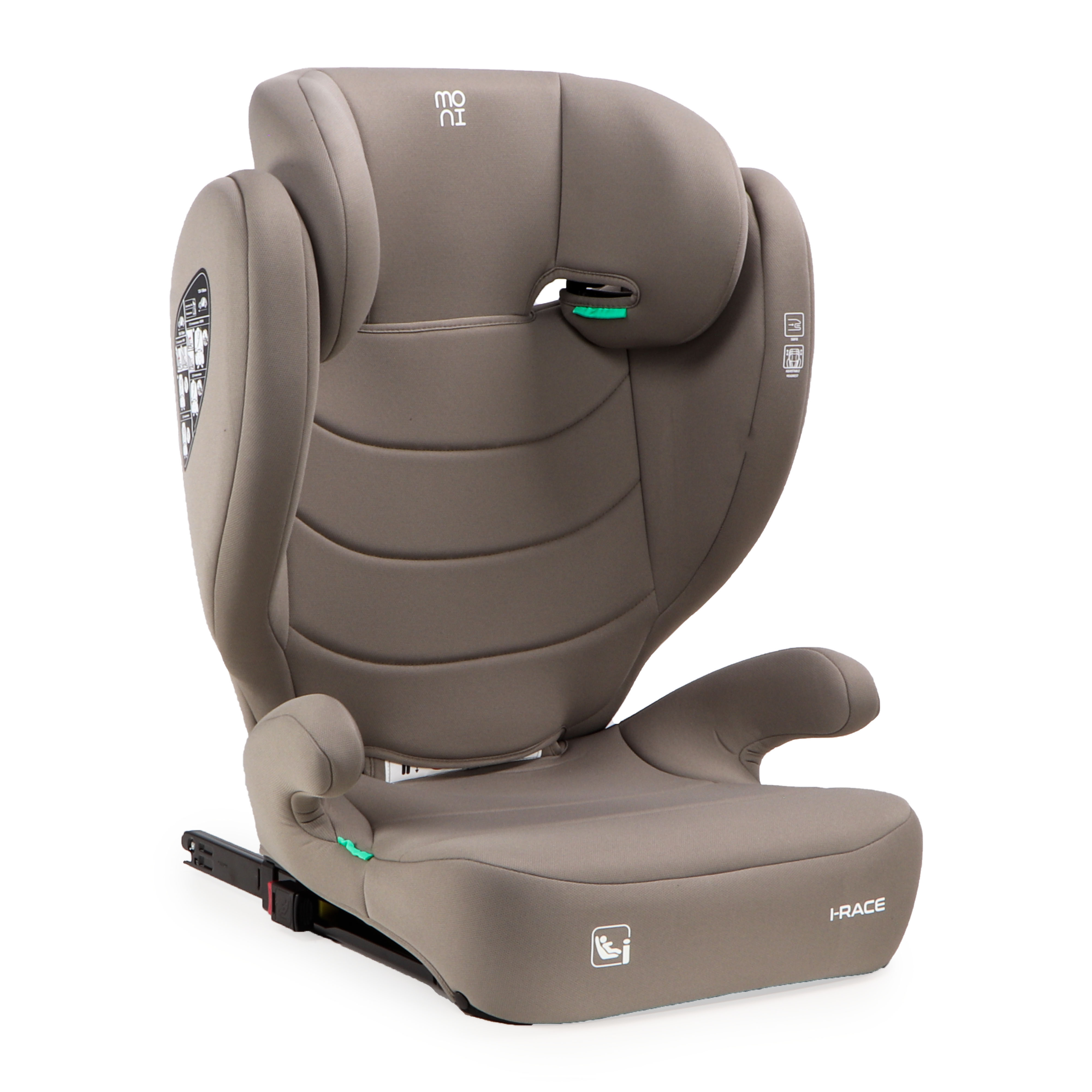 Car seat i-Race 100-150cm Cool-beige