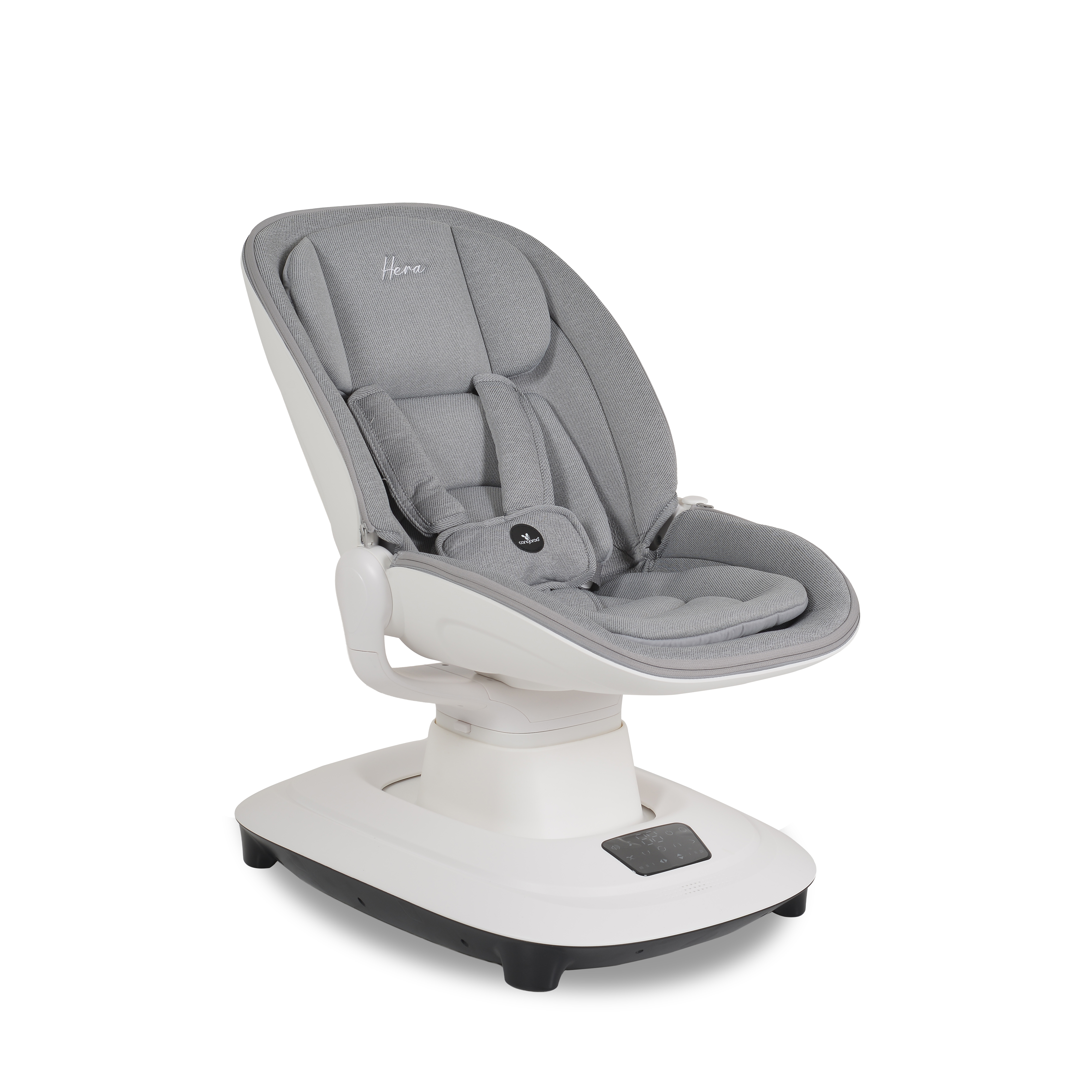 Електрическа люлка Hera светлосив