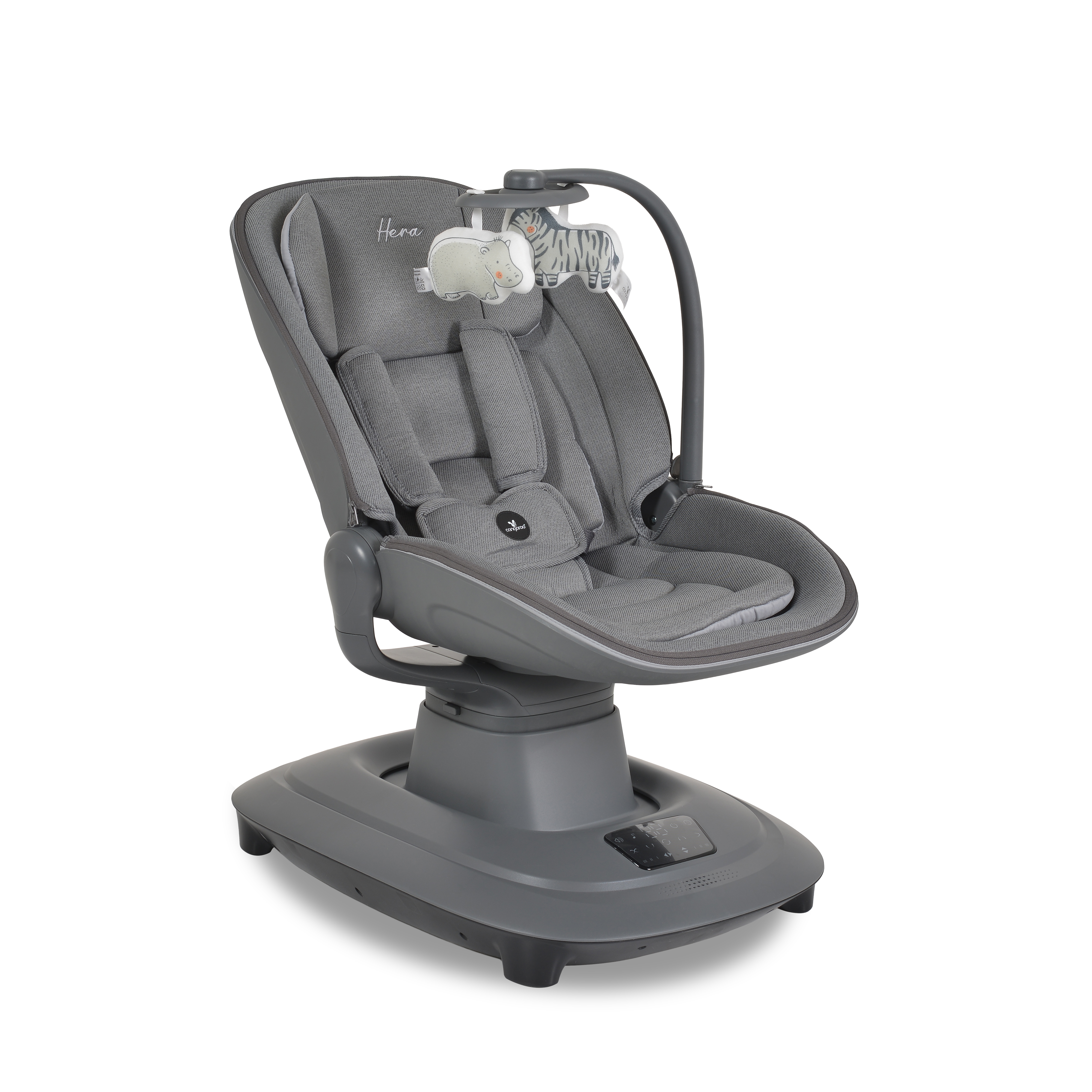 Електрическа люлка Hera тъмносив