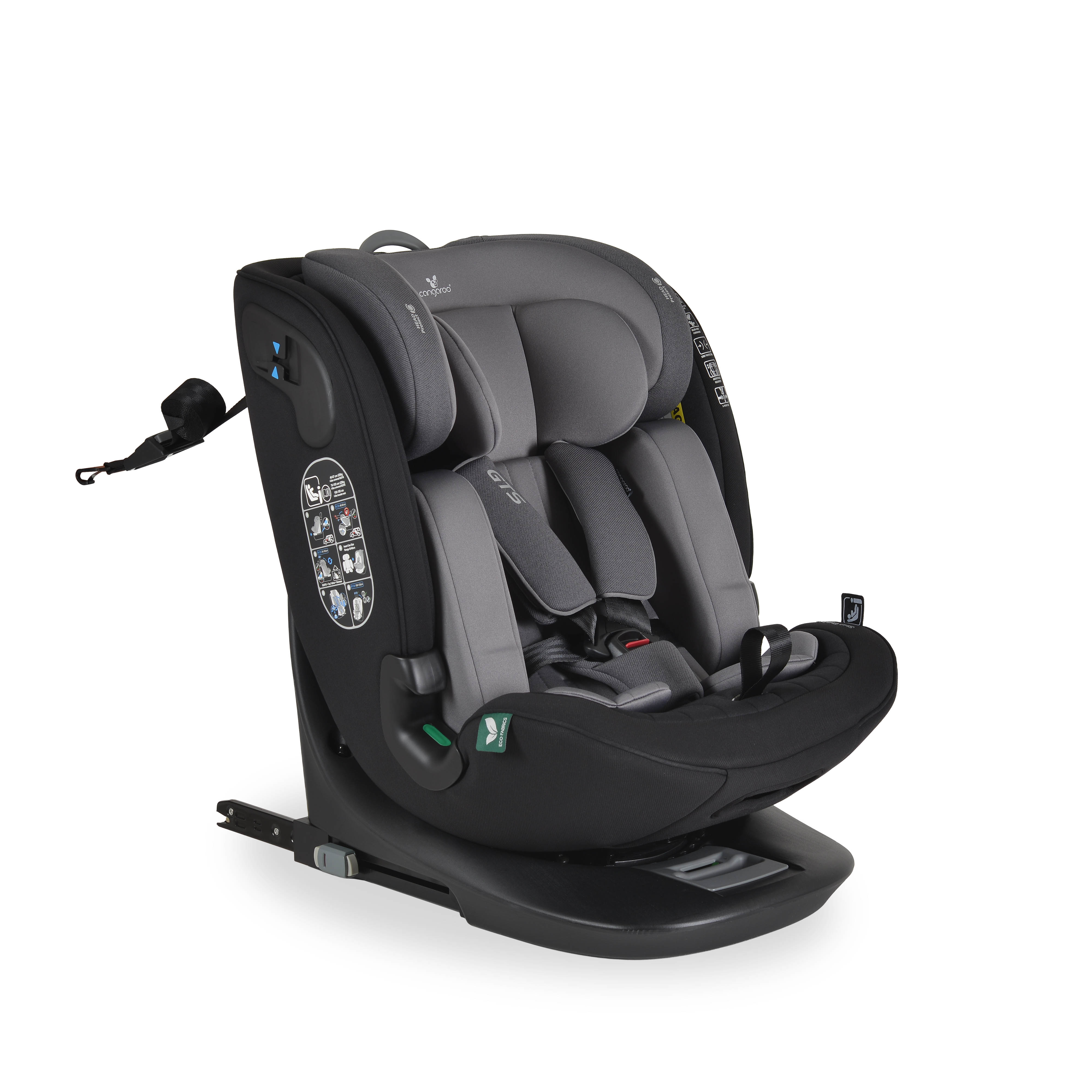 Стол за кола GTS 40-150см Charcoal-gray