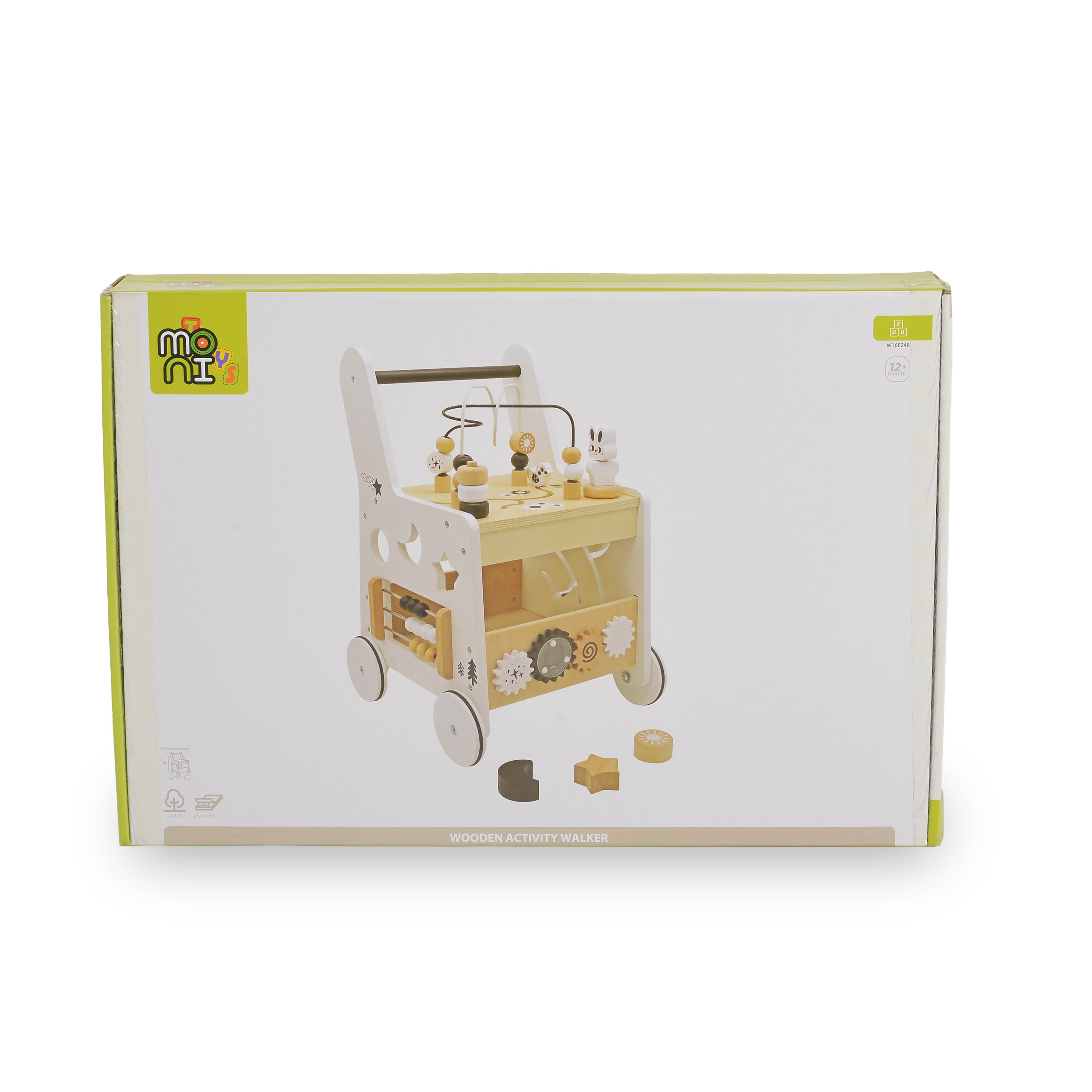 Дървена играчка за прохождане W16E248