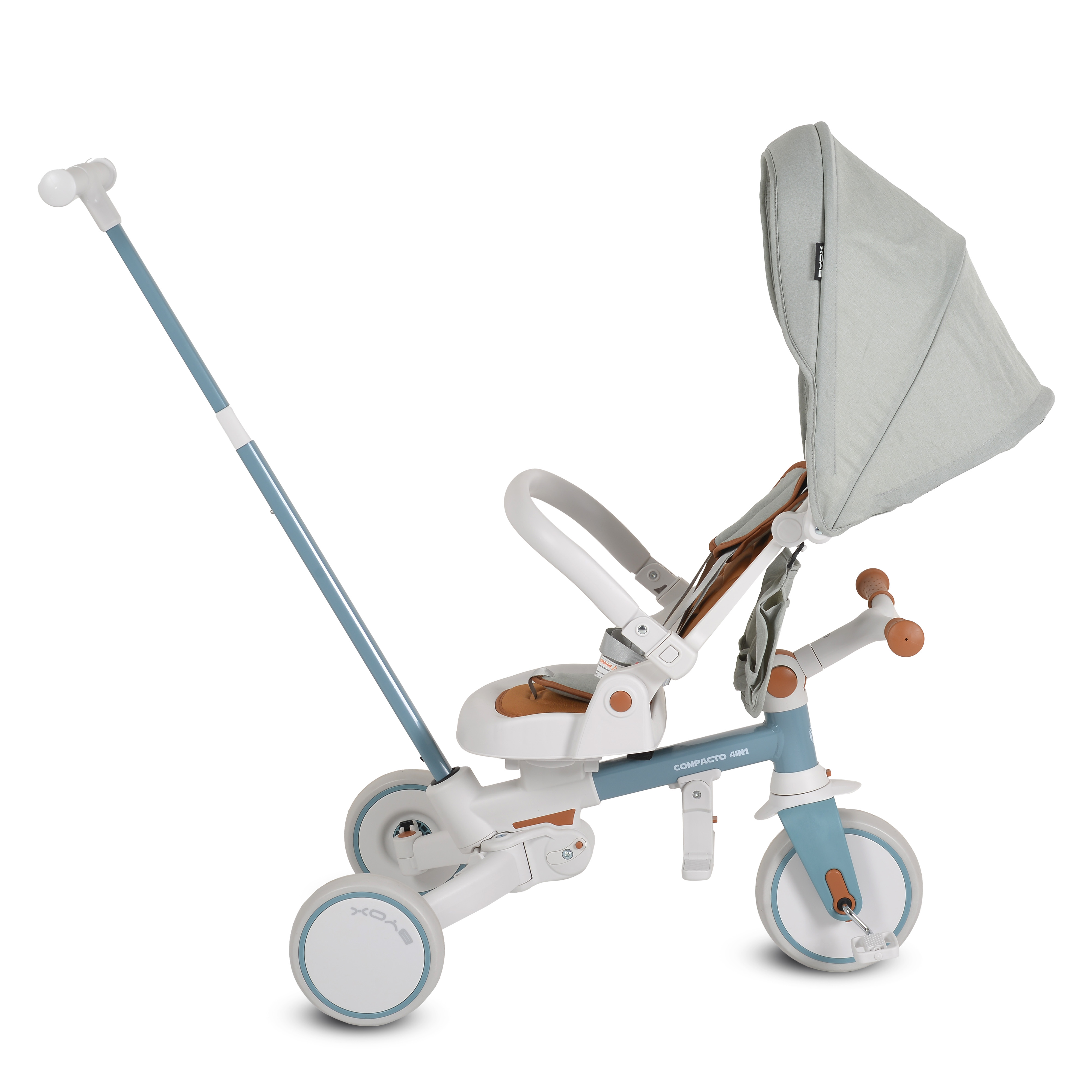 Триколка Compacto 4в1 син