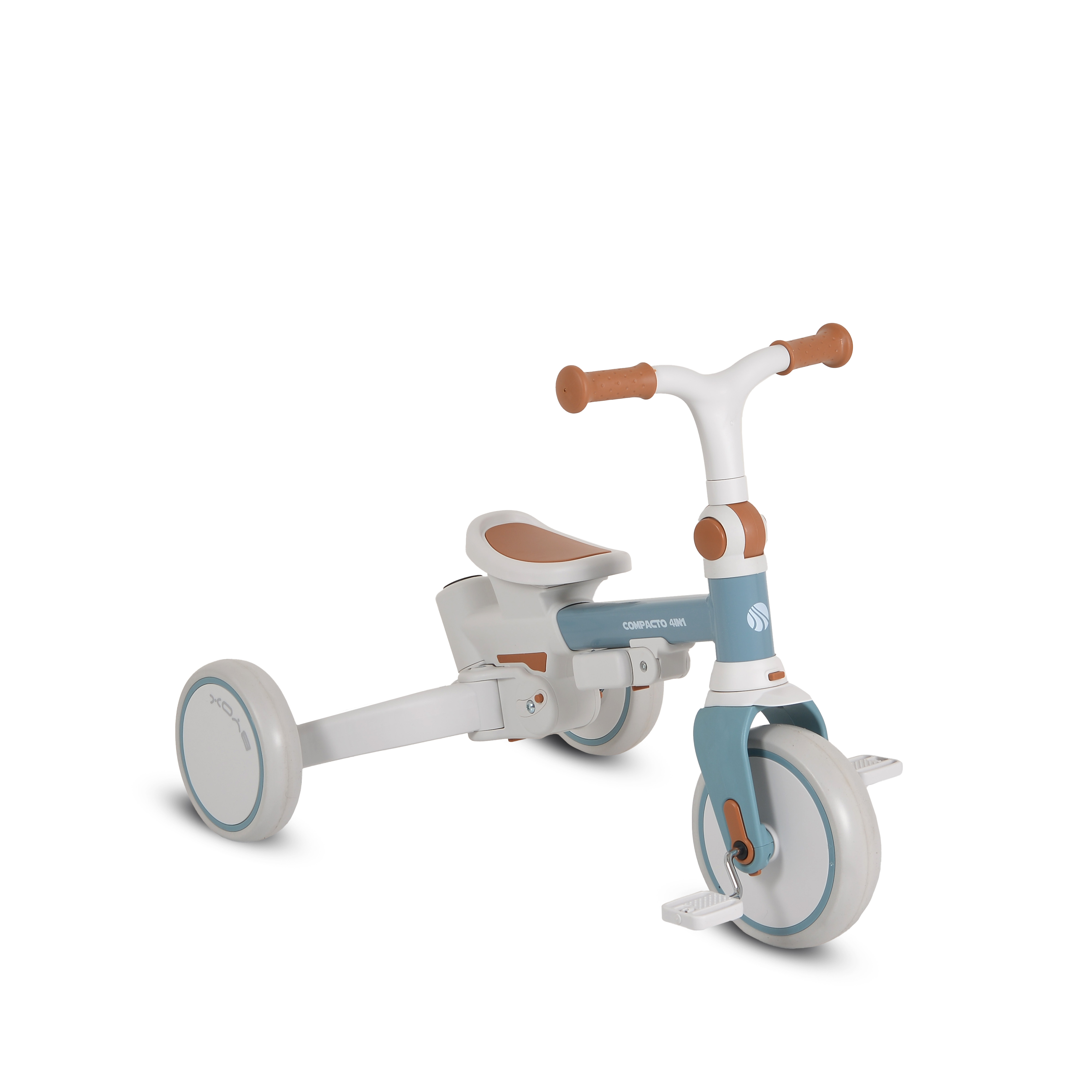 Триколка Compacto 4в1 син