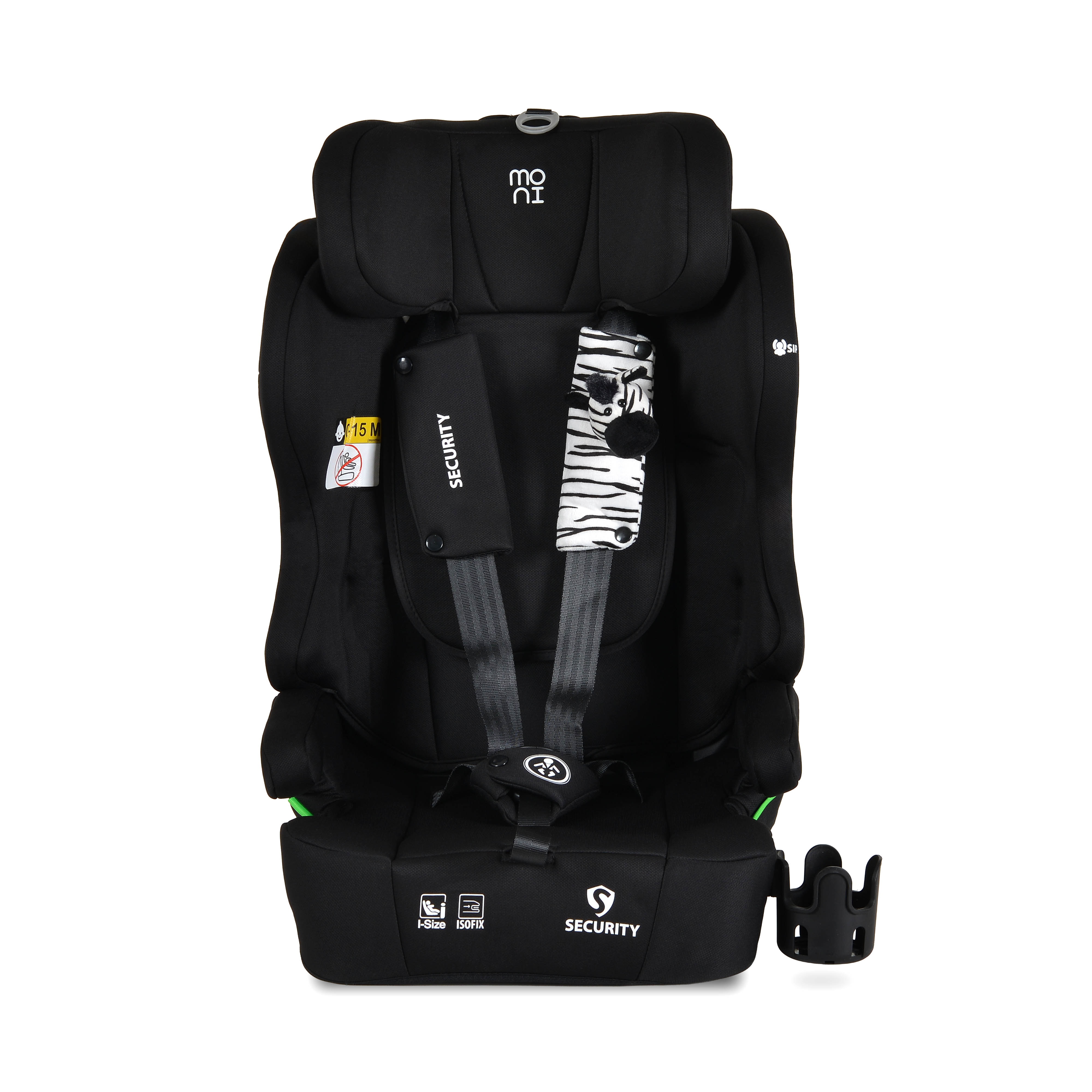 Car seat Security 76-150cm Midnight-black