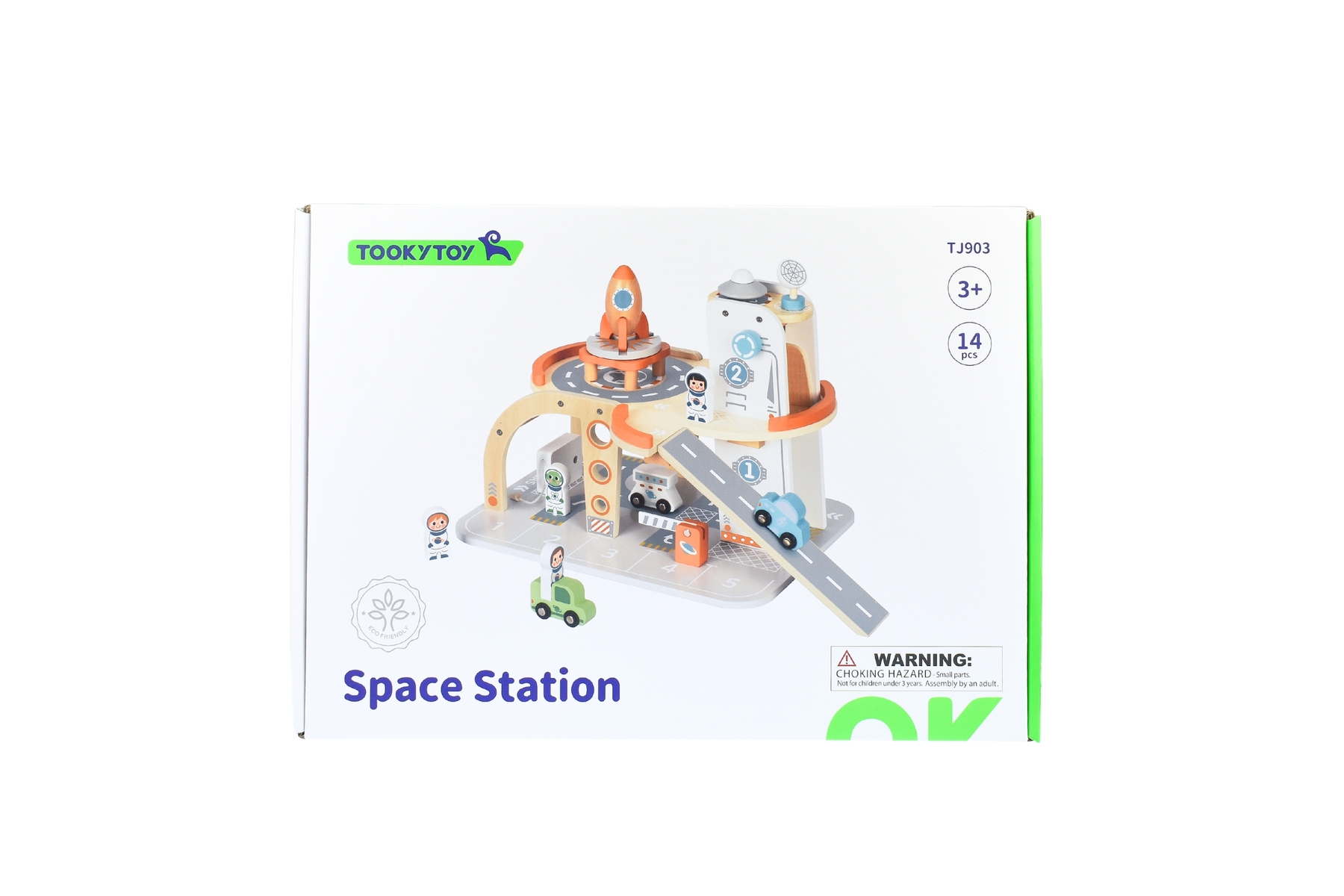 Wooden track Space Station TJ903