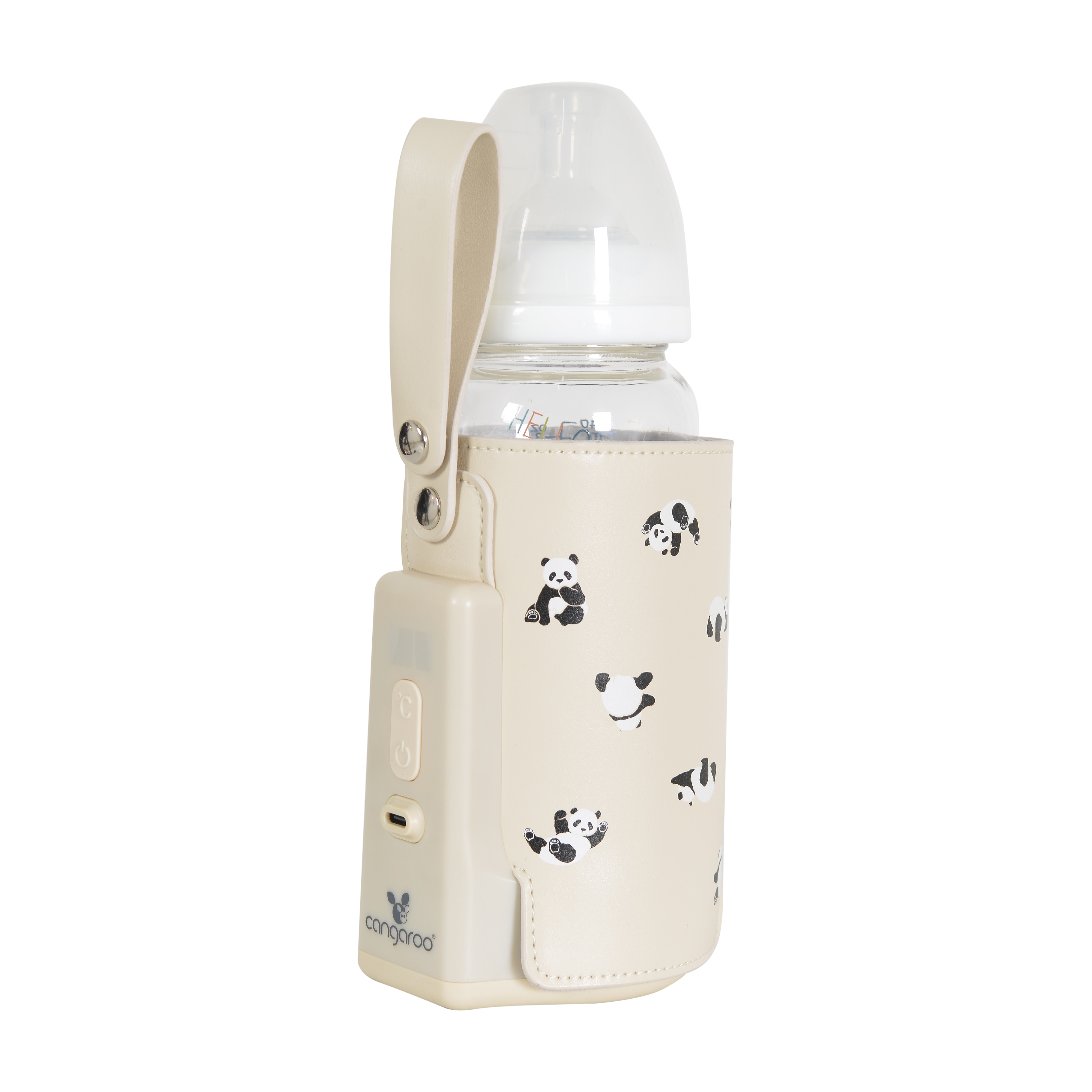 Portable bottle warmer Caliente gray