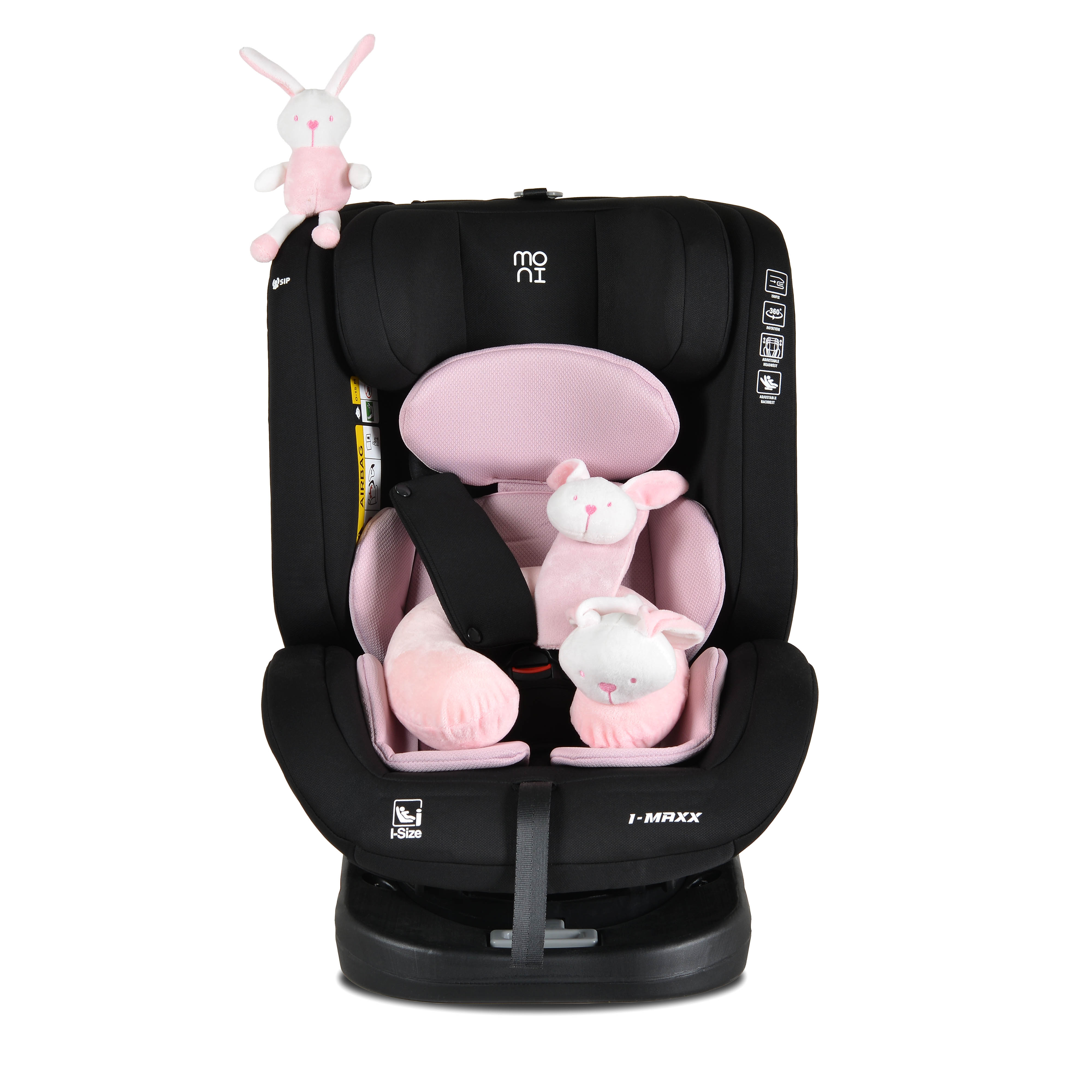 Car seat i-Maxx 40-150cm Baby-pink