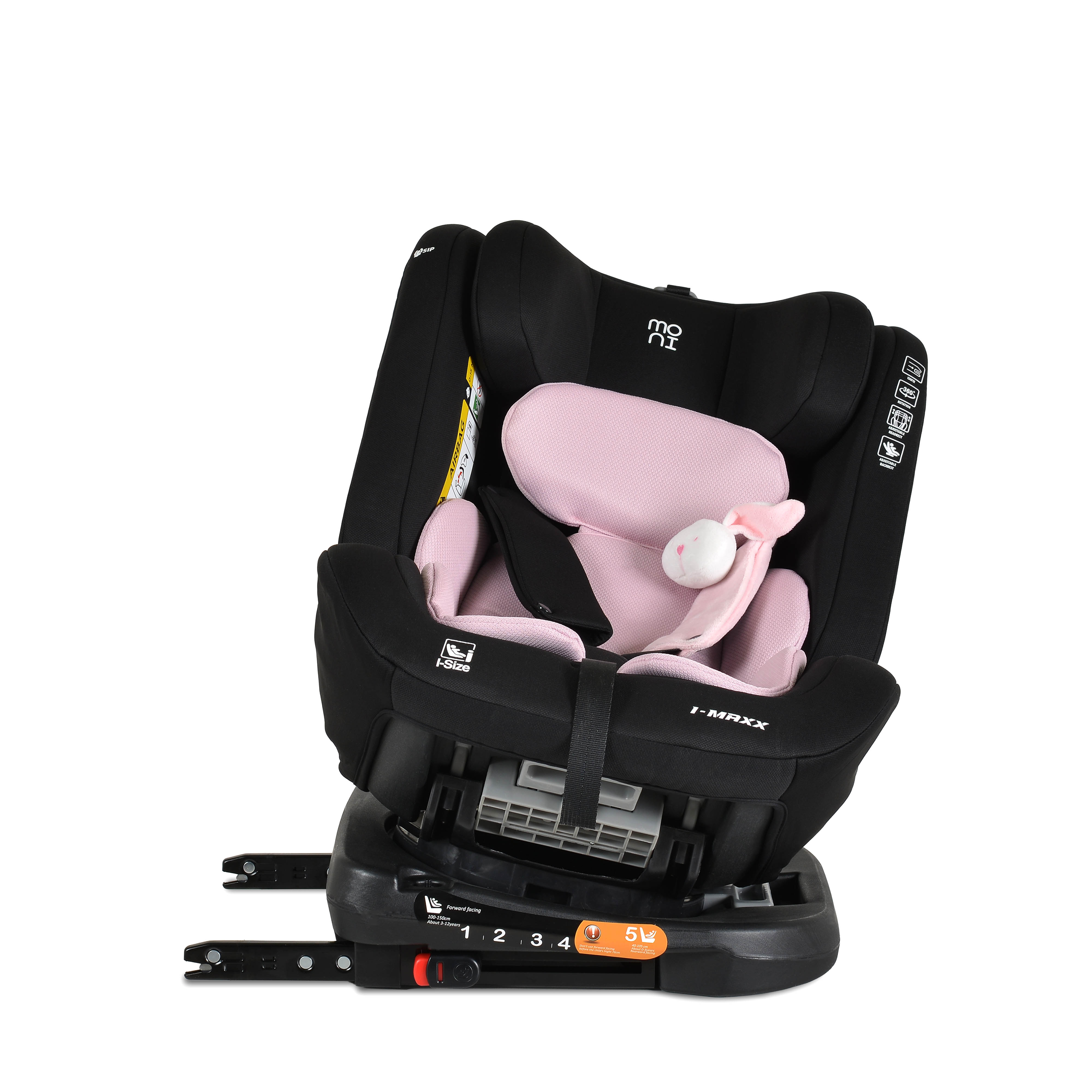Car seat i-Maxx 40-150cm Baby-pink