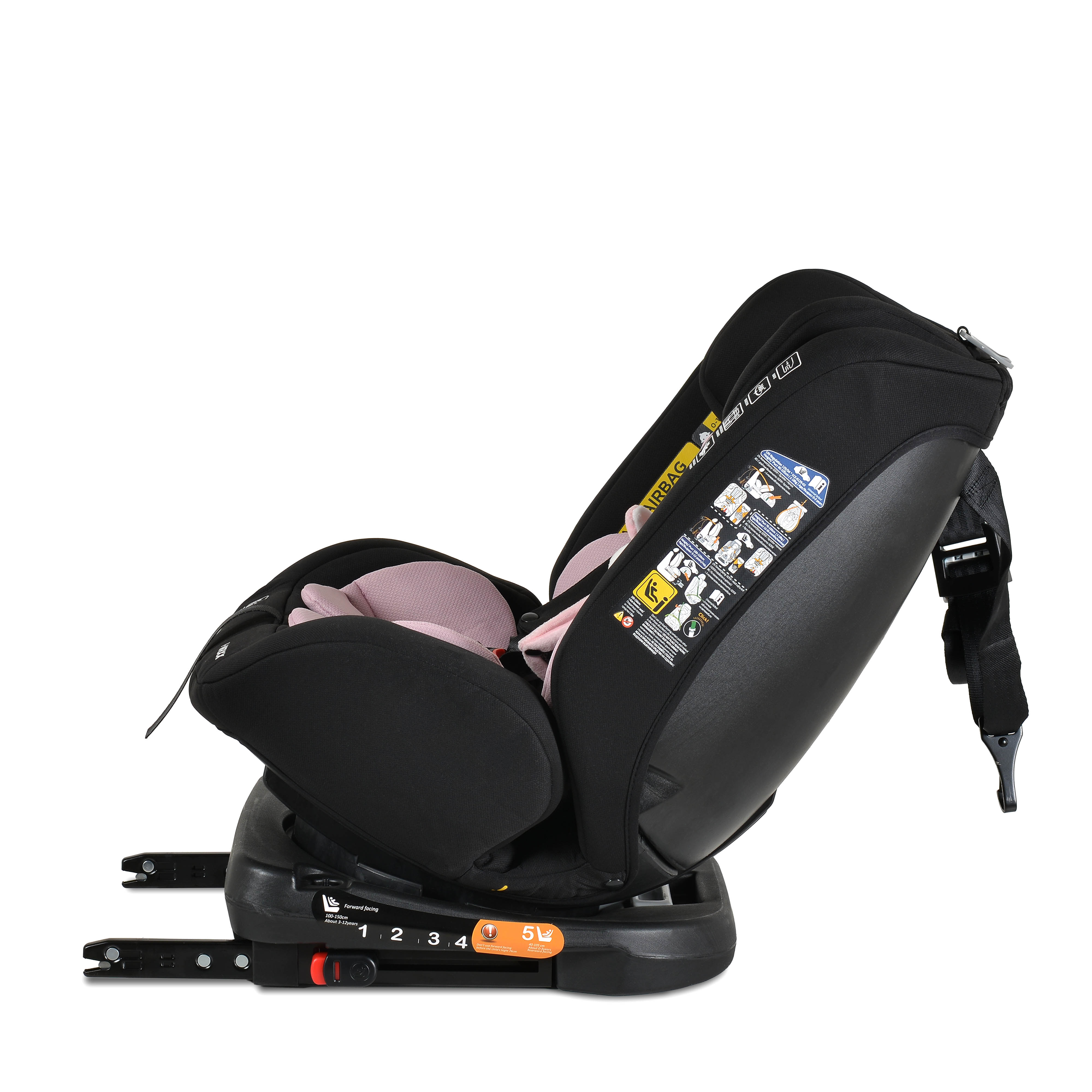 Car seat i-Maxx 40-150cm Baby-pink