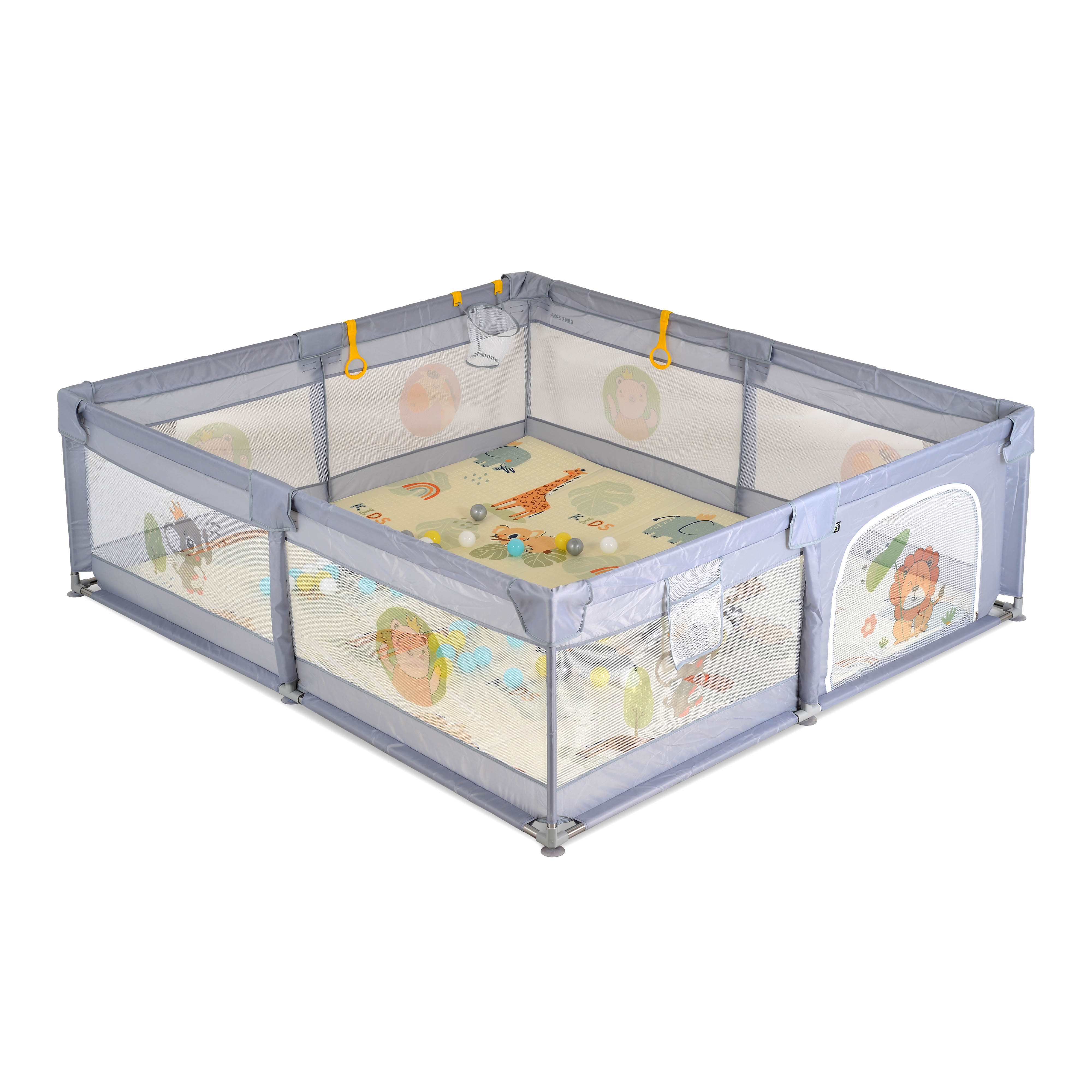 Кошара GameZone 150*200 с аксесоари сив