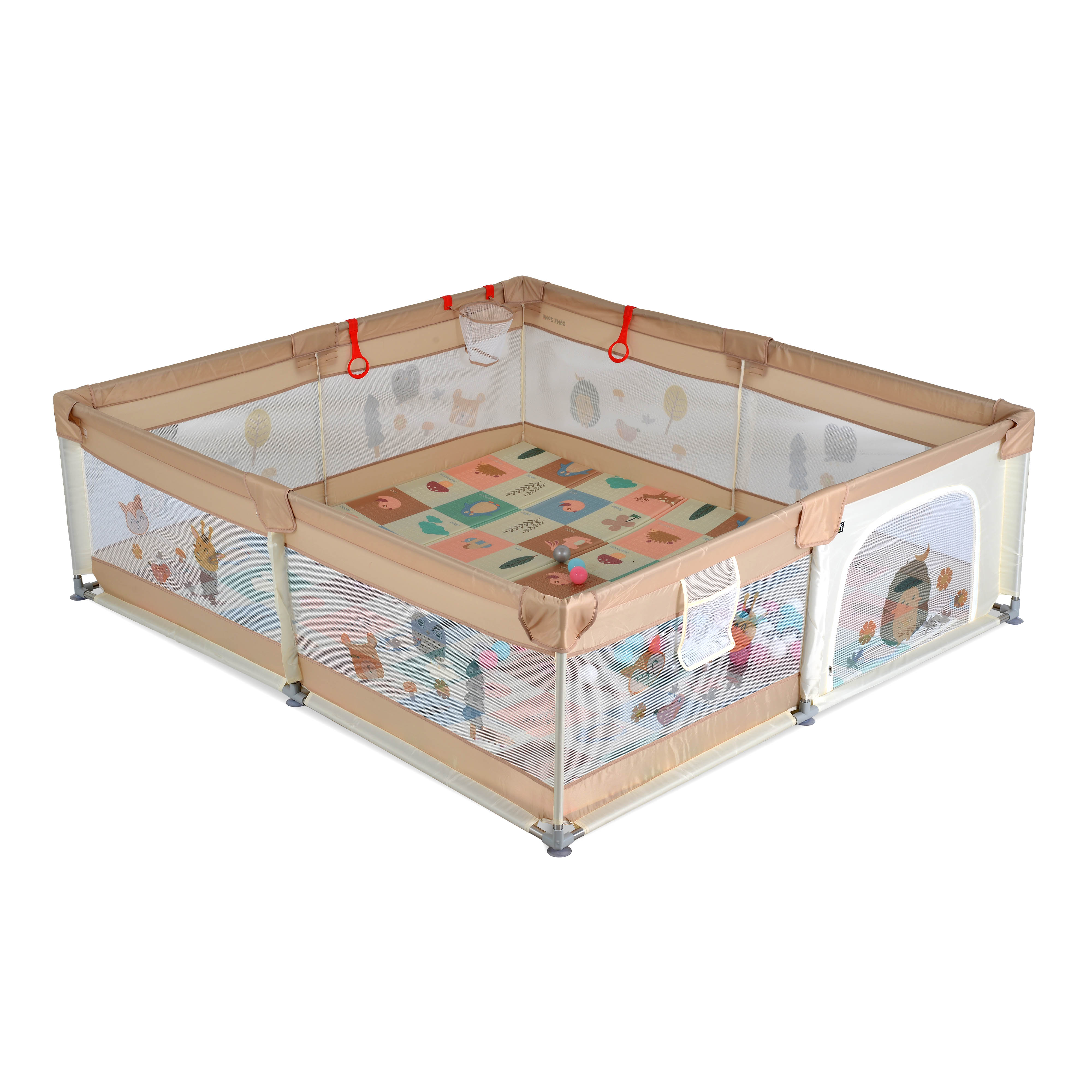 GameZone playpen 150*200 with accessories beige