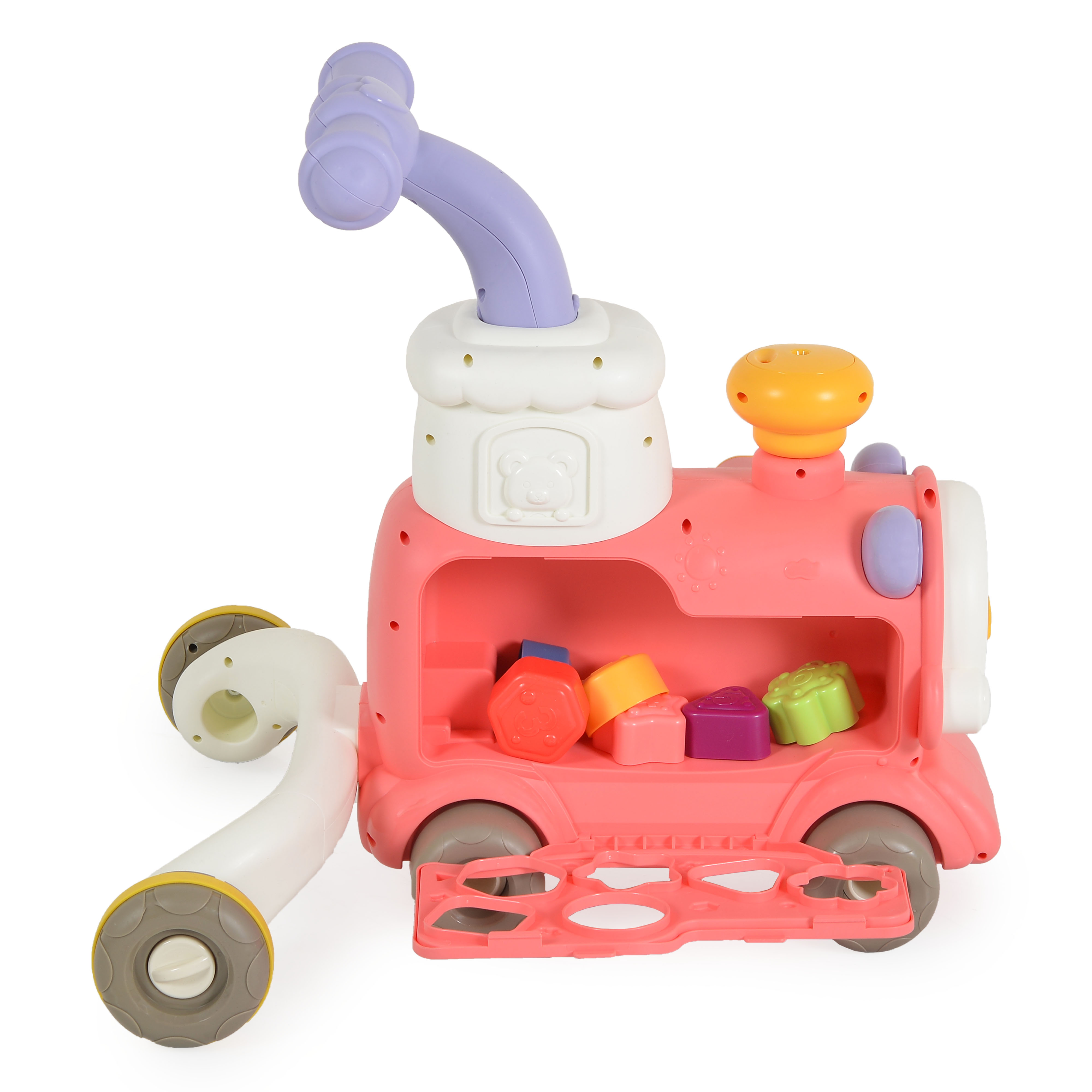 3in1 Toddler Toy Happy Train pink