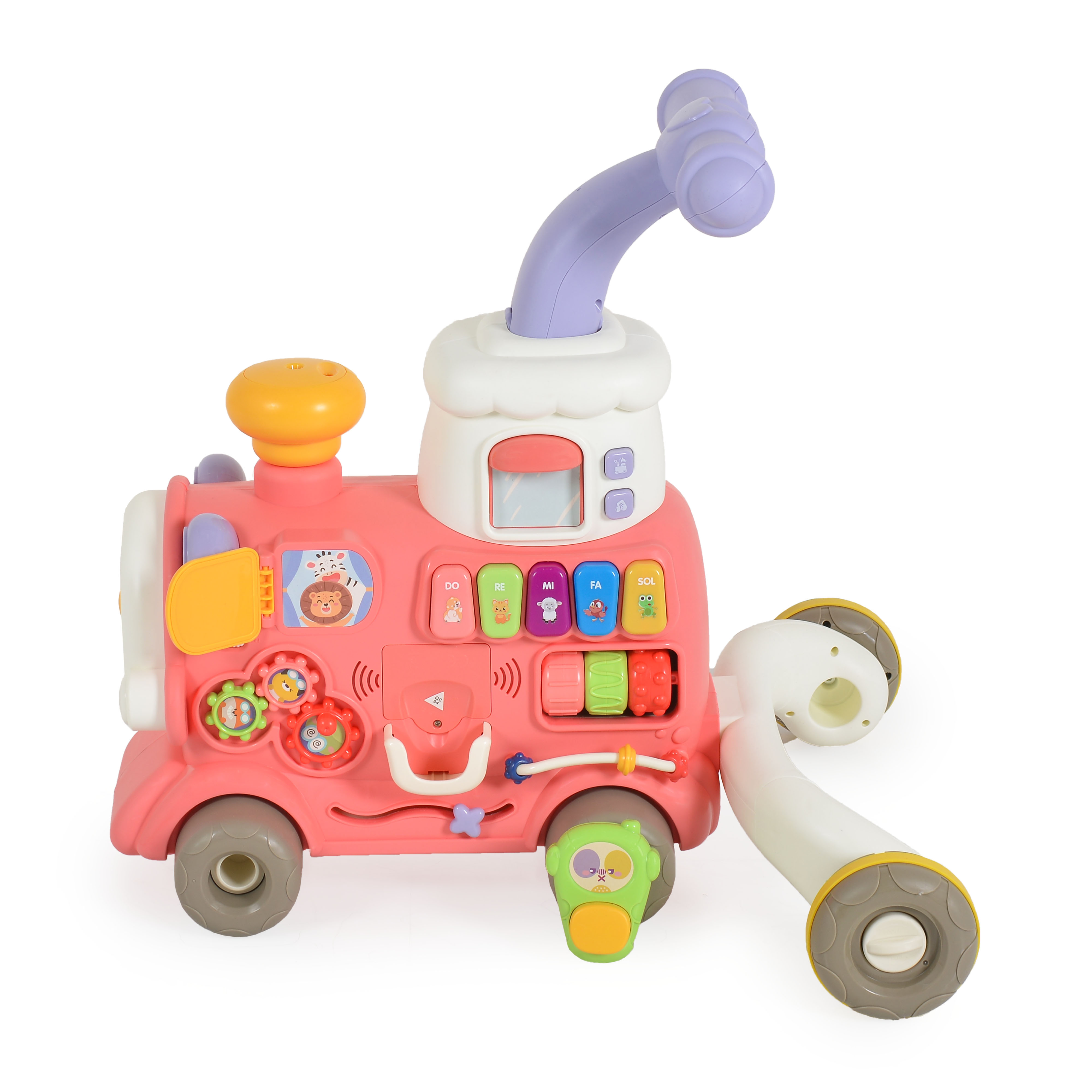 3in1 Toddler Toy Happy Train pink