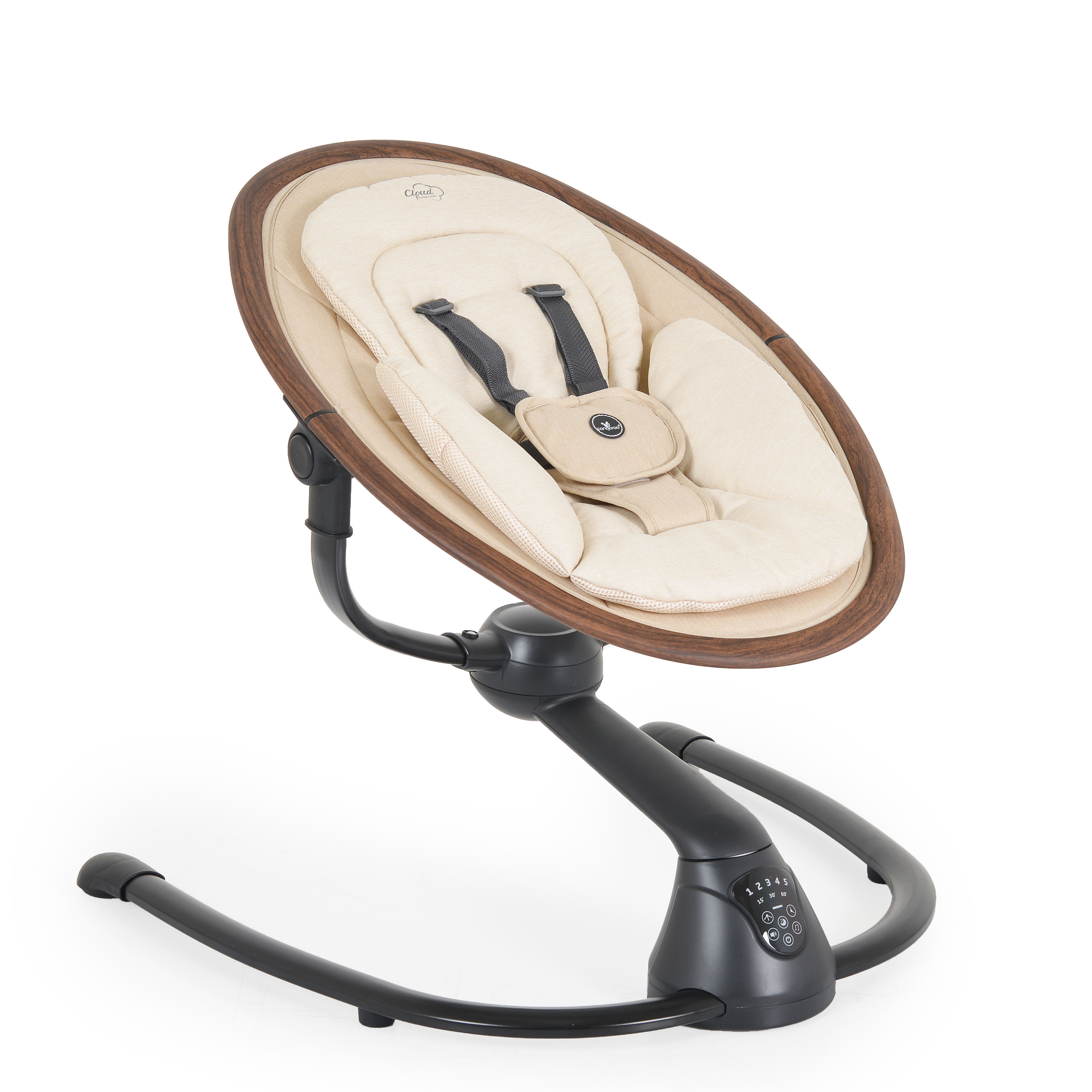 Електрическа люлка Cloud Premium + бежов