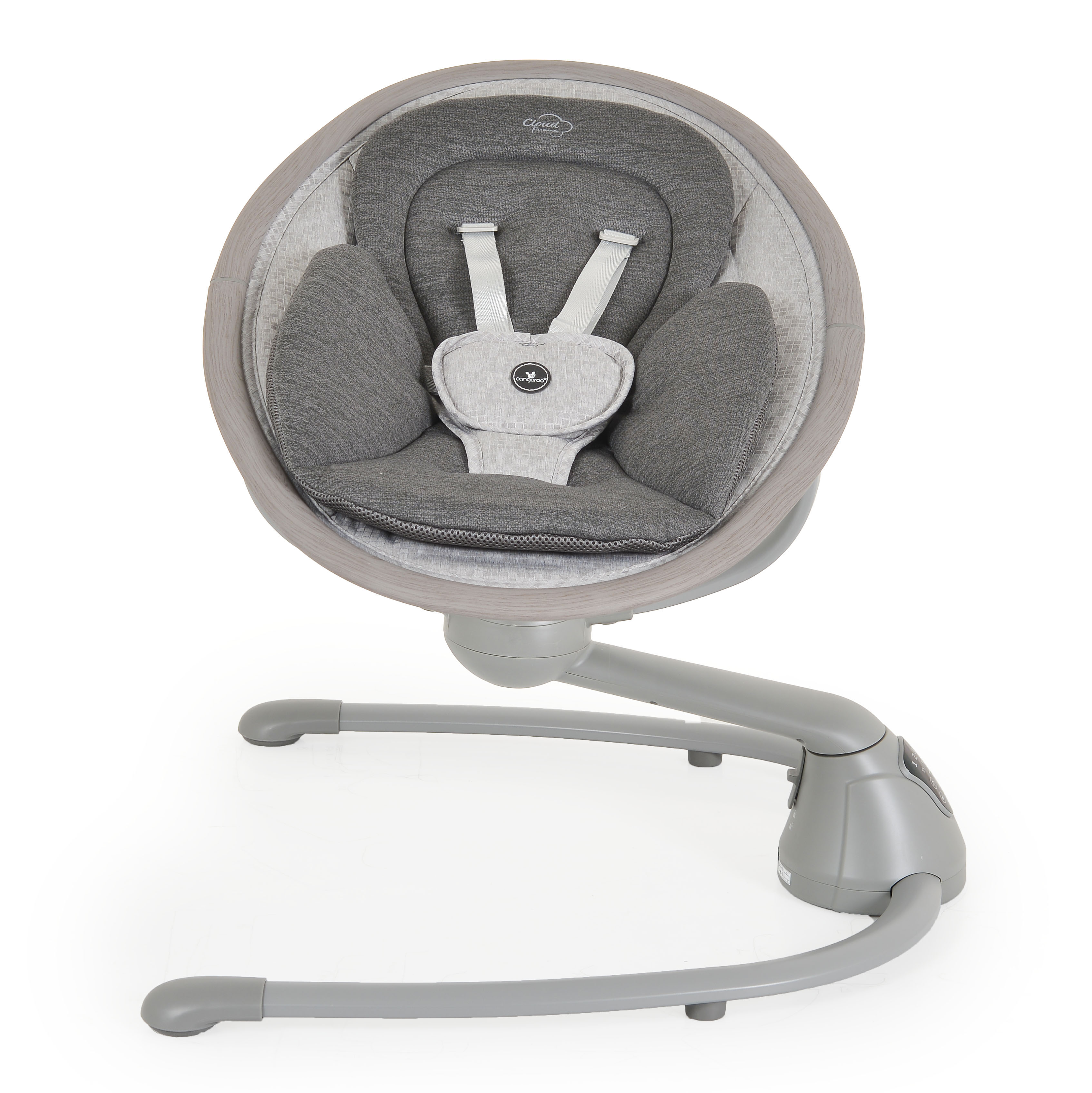 Електрическа люлка Cloud Premium + светлосив