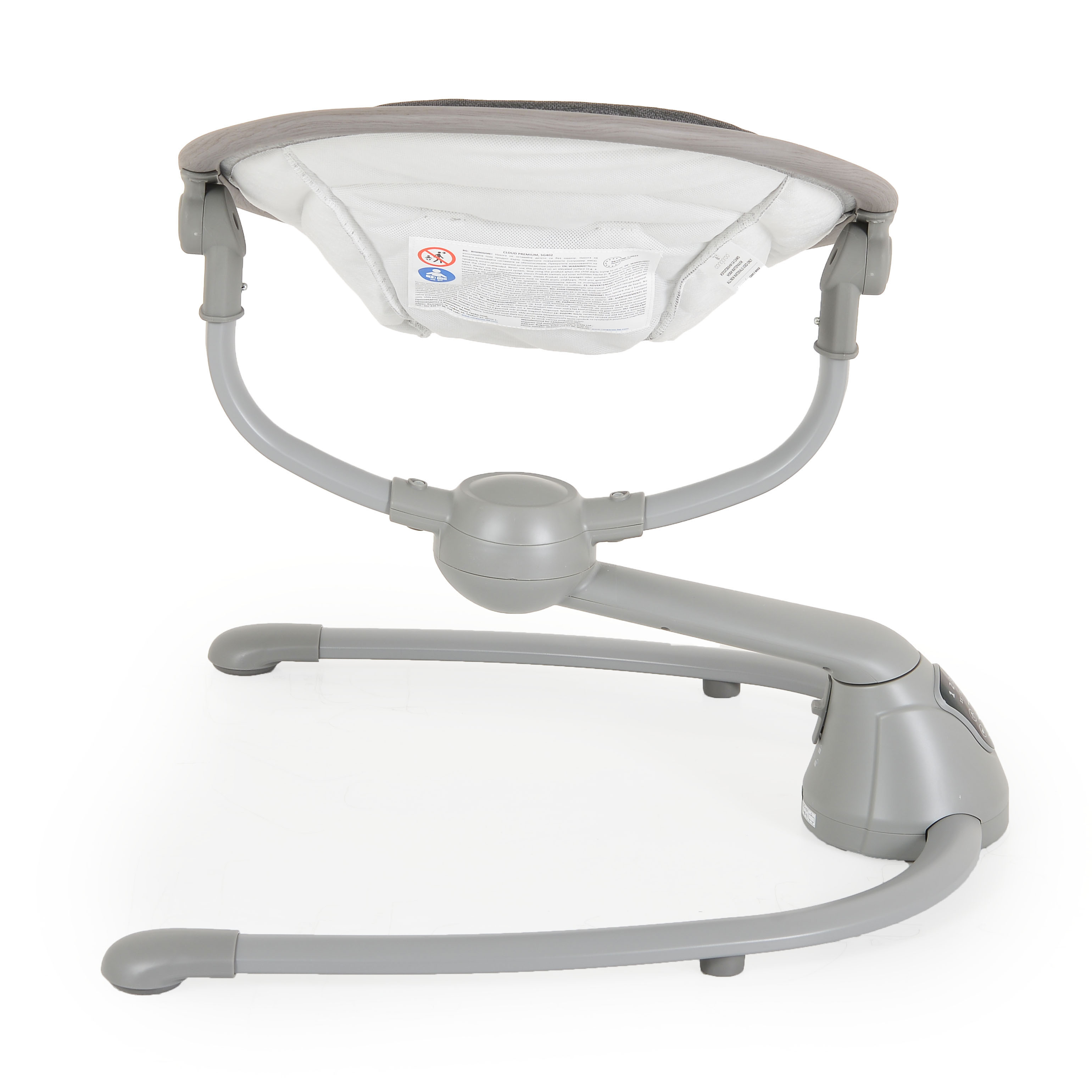 Електрическа люлка Cloud Premium + светлосив