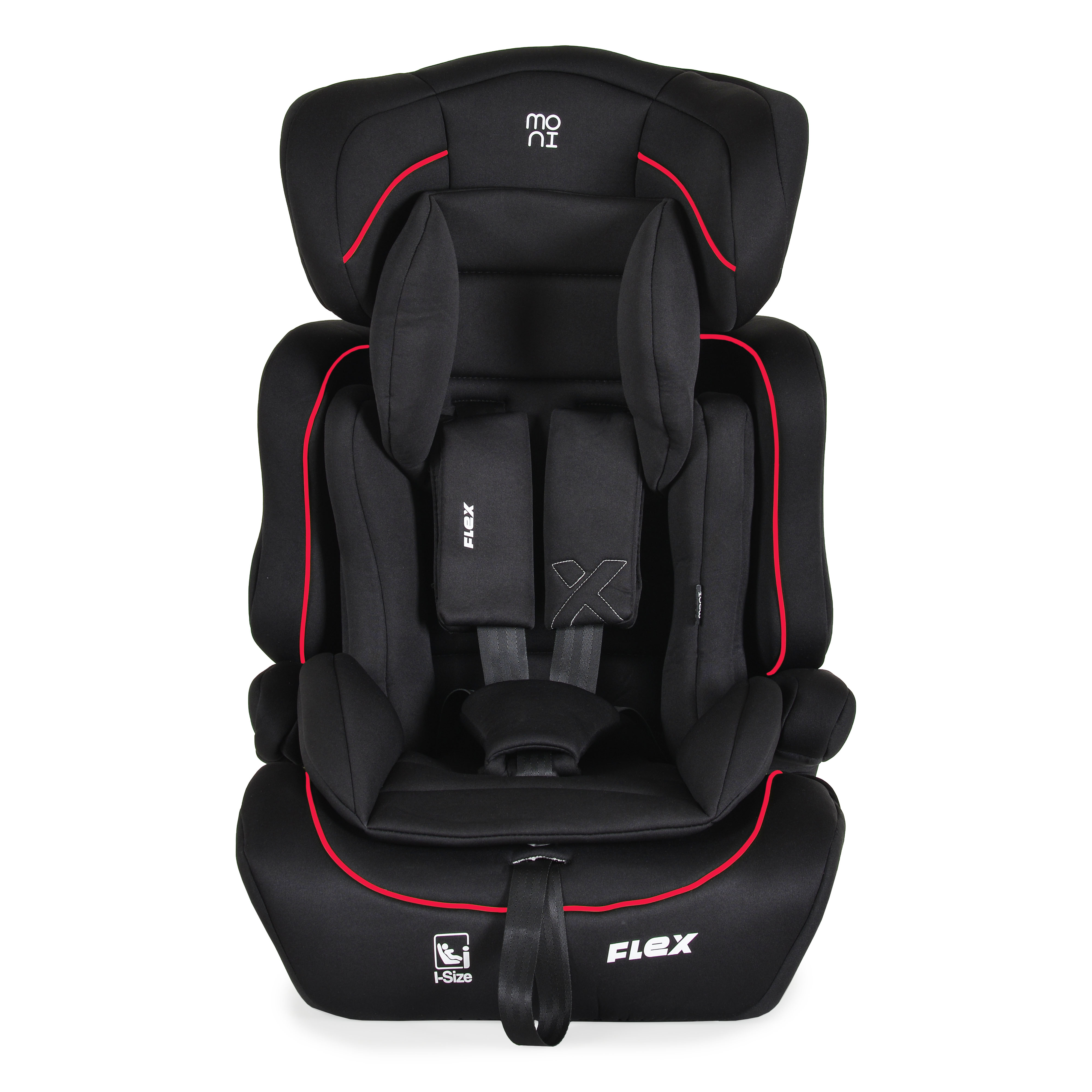 Стол за кола Flex 76-150см червен