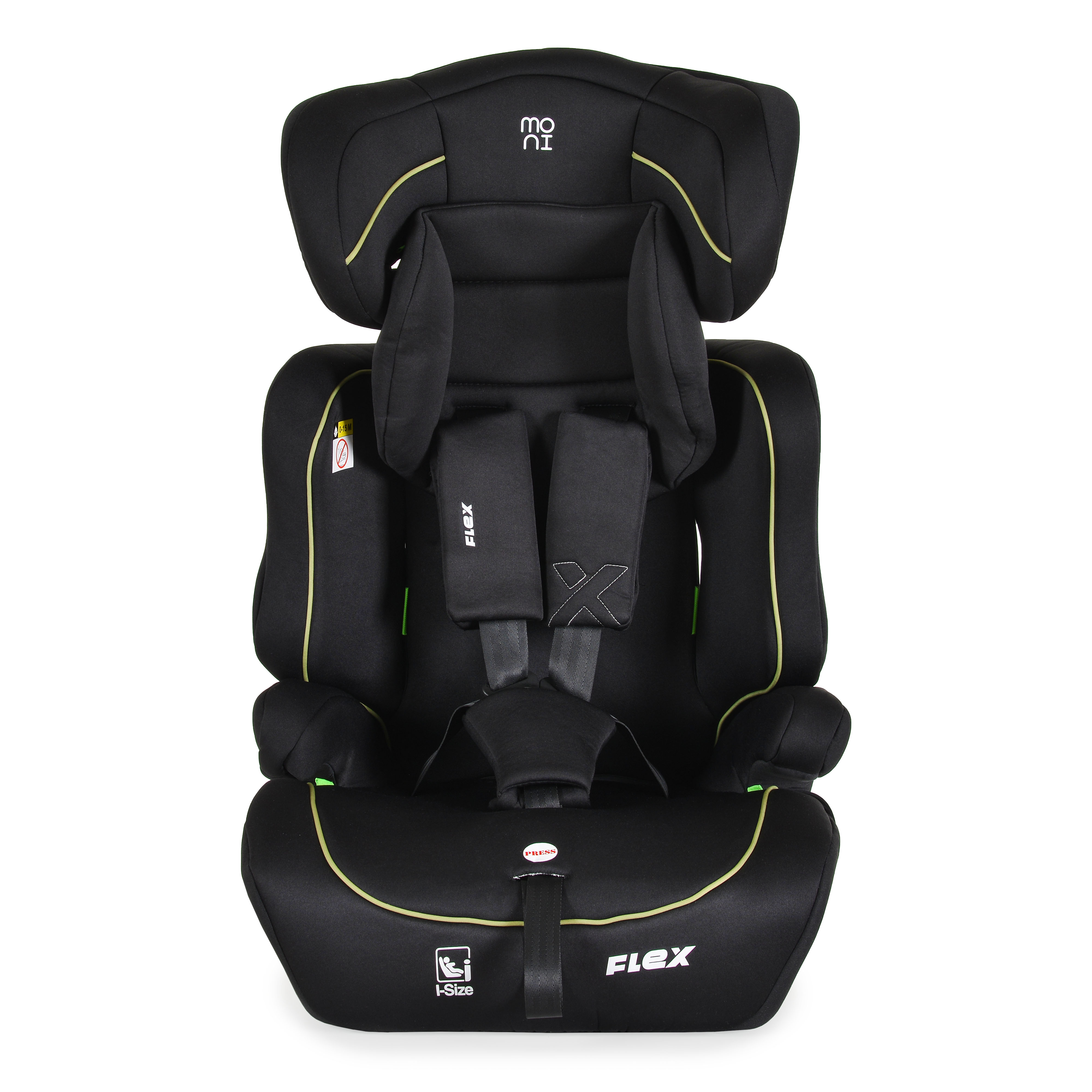 Стол за кола Flex 76-150см зелен