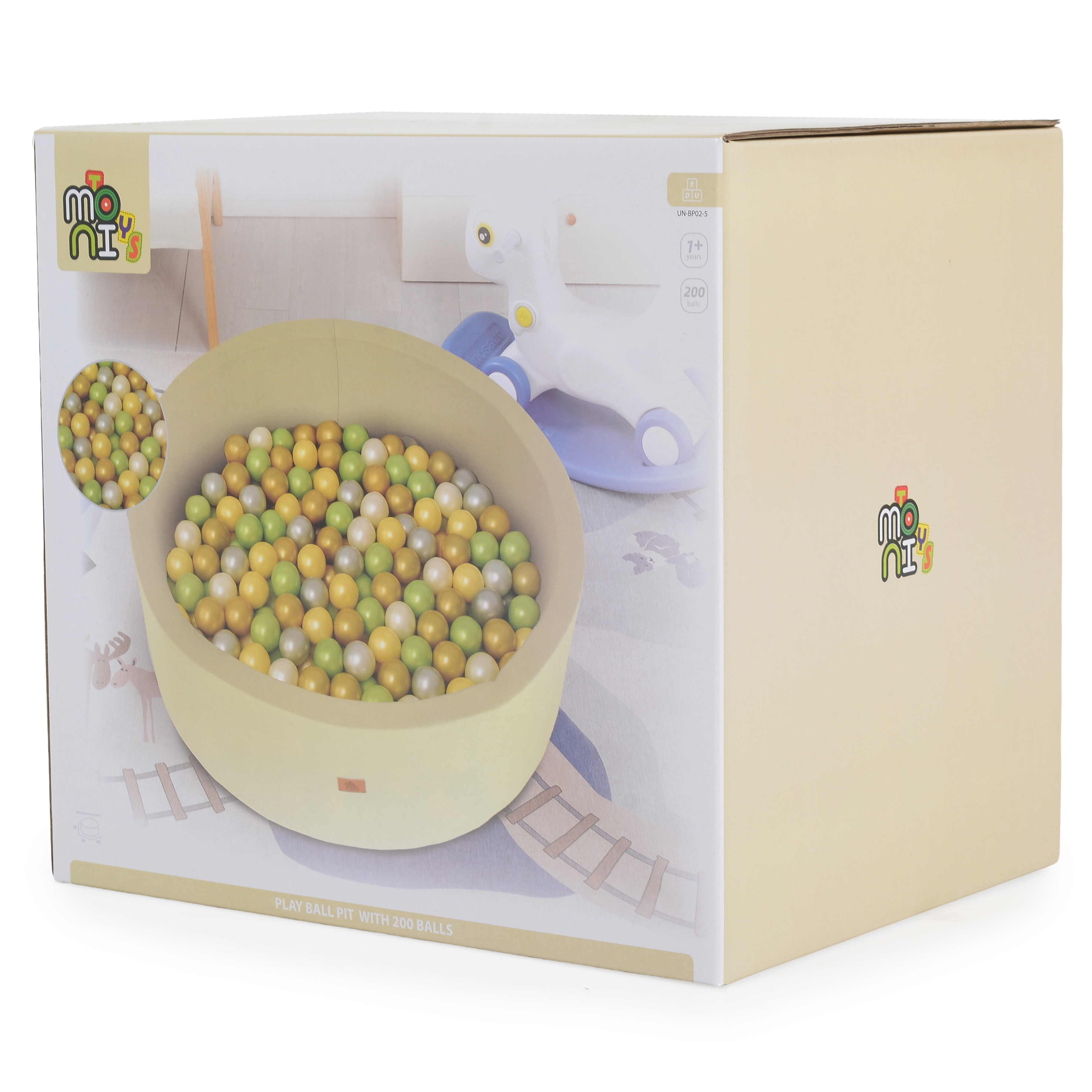 Pool with 200 balls-beige BP02-5