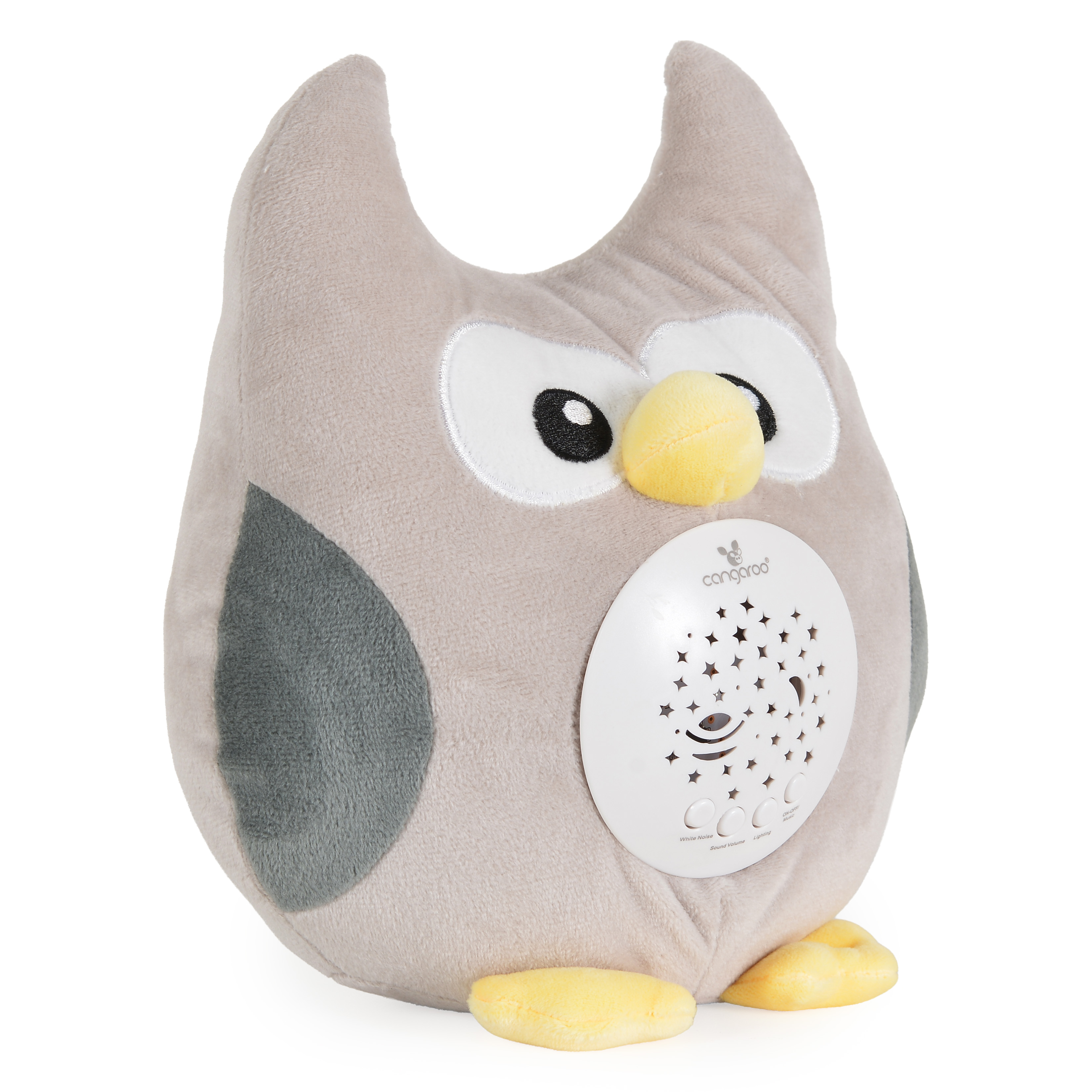 Нощна лампа и прожектор с бял шум Owlie