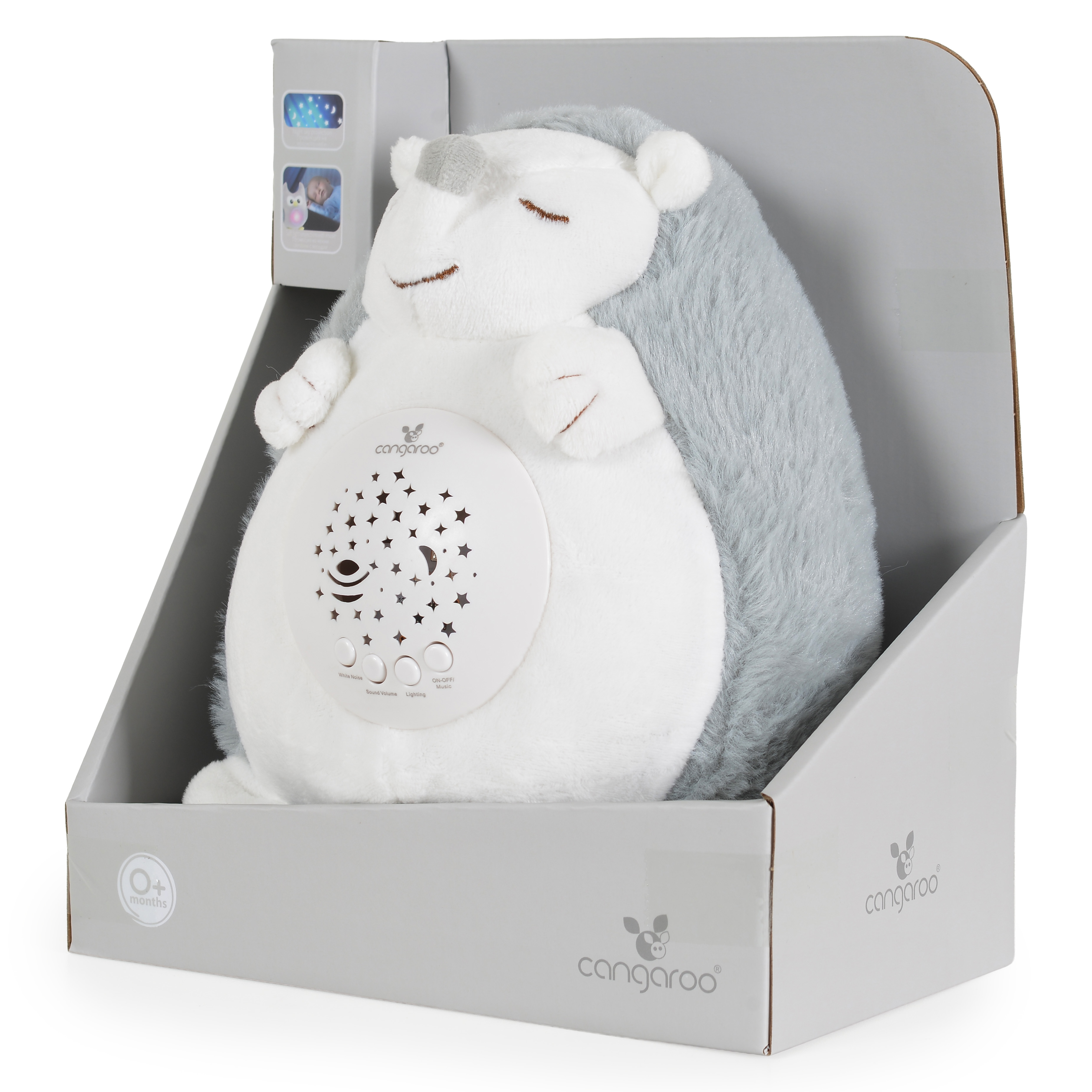 Spiky White Noise Night Light and Projector