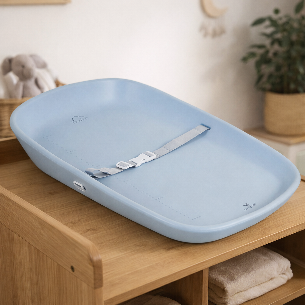 Nuvia changing mat-blue