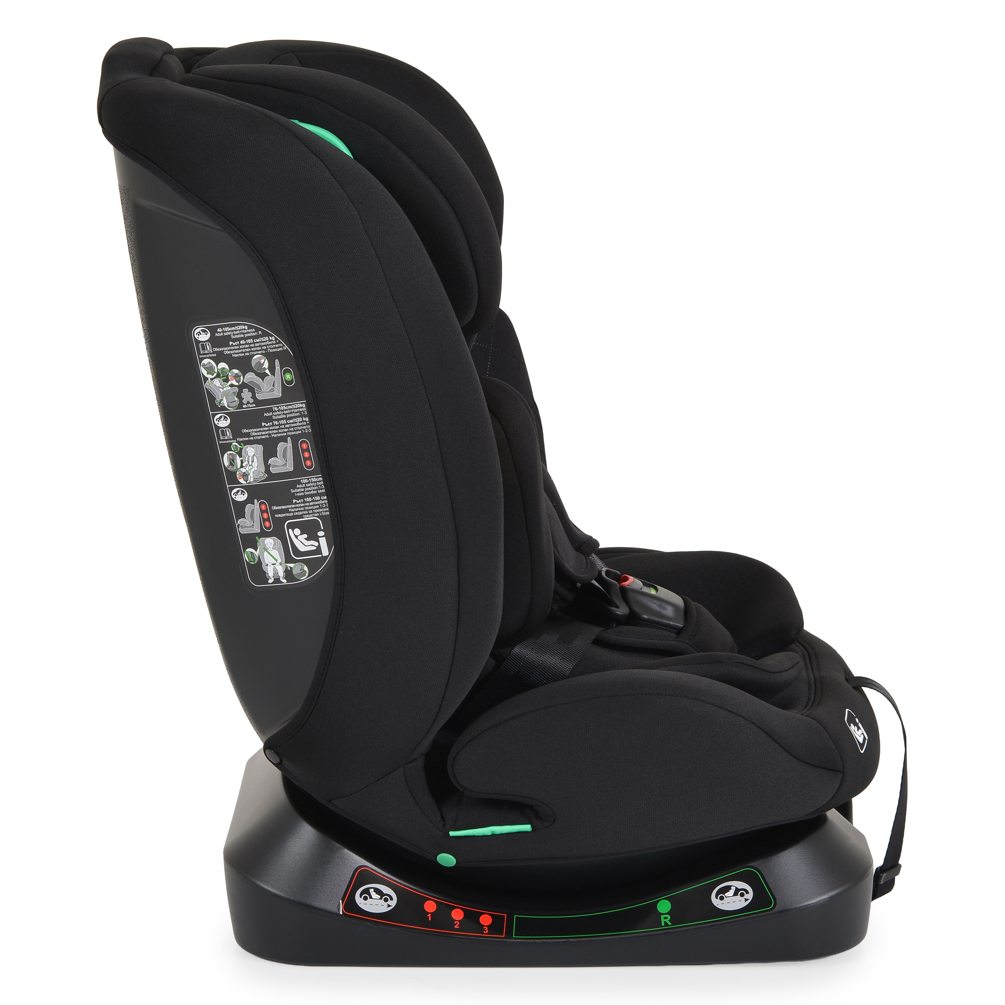 Car seat Aventura 40-150cm-Black