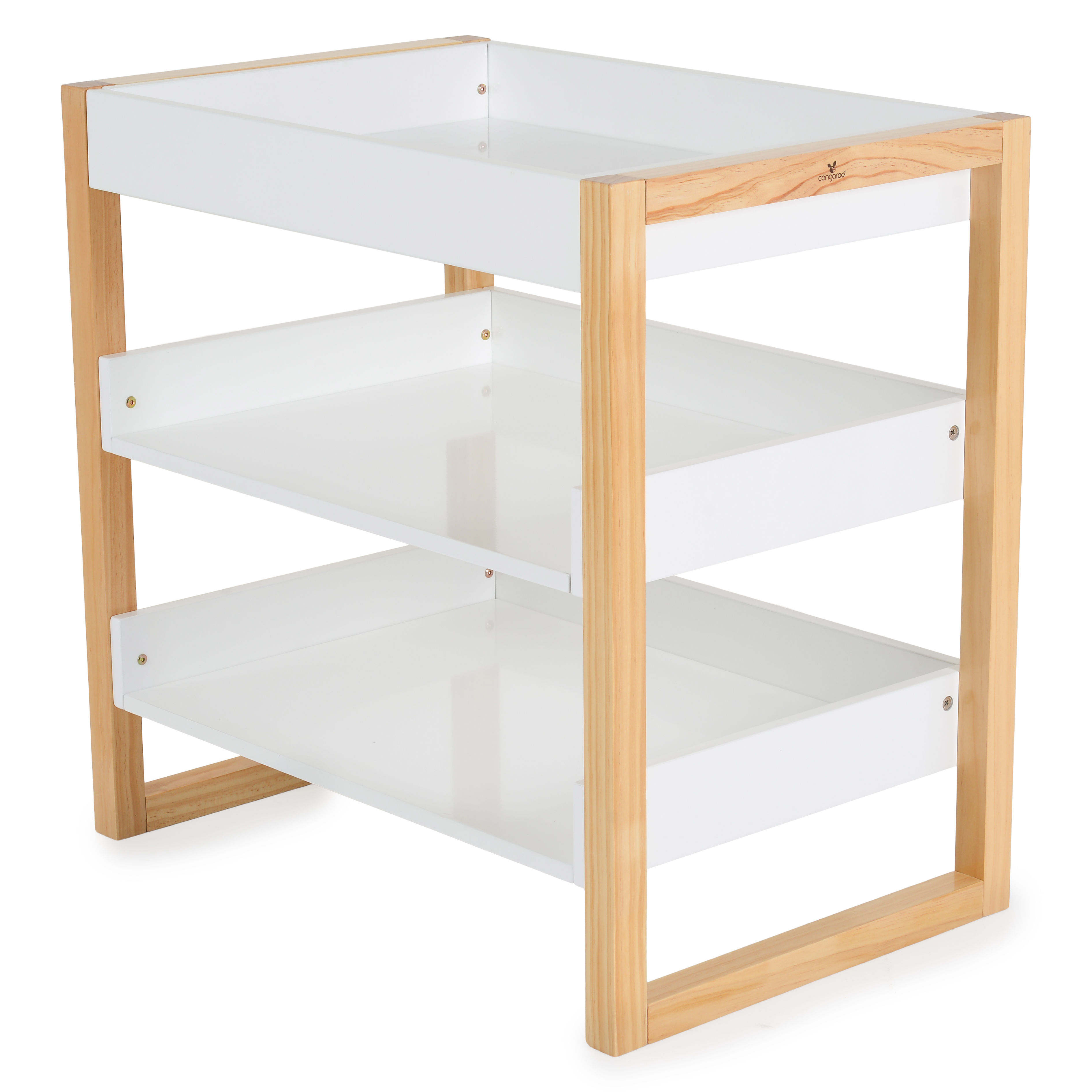 Timber wooden changing table