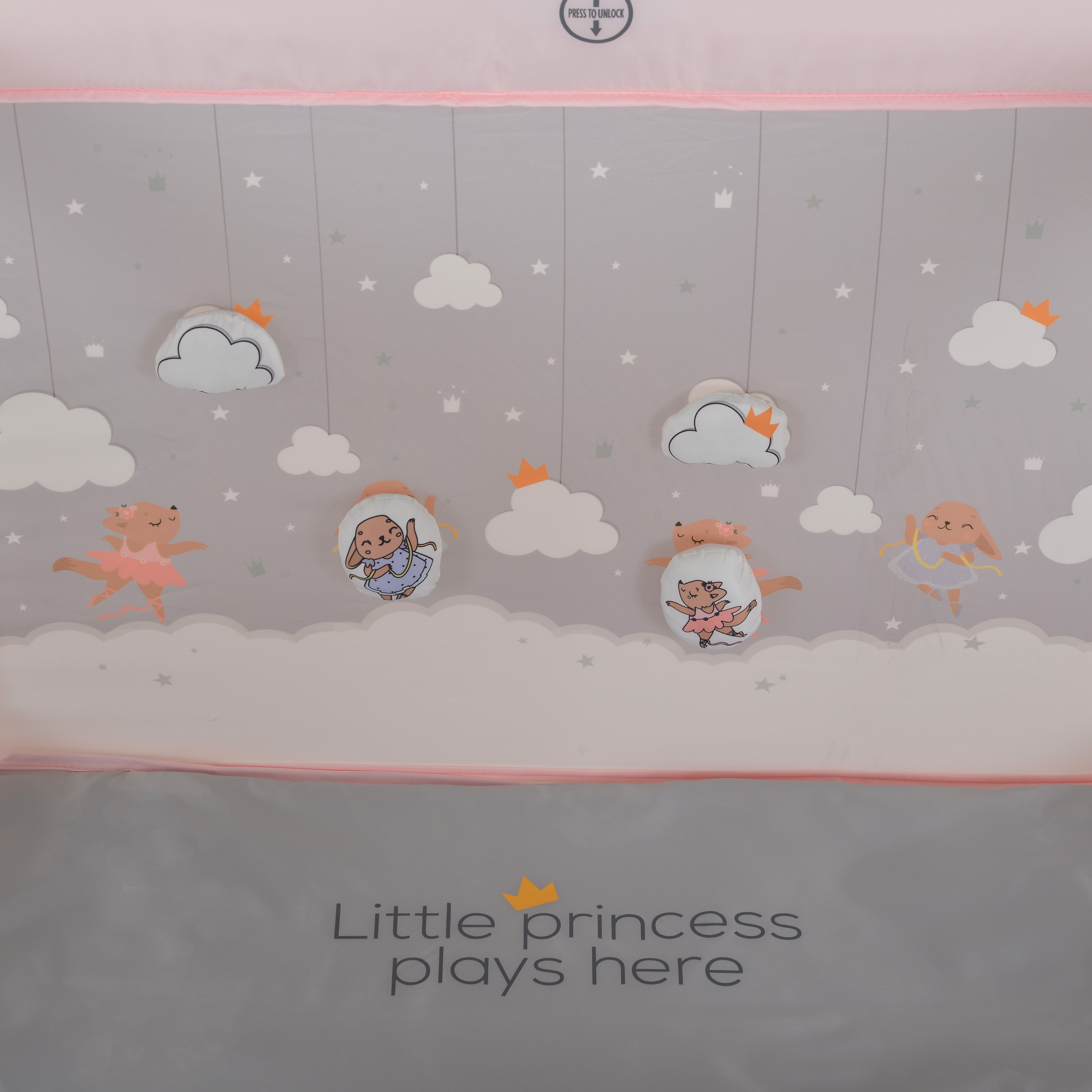 Joyzi playpen pink