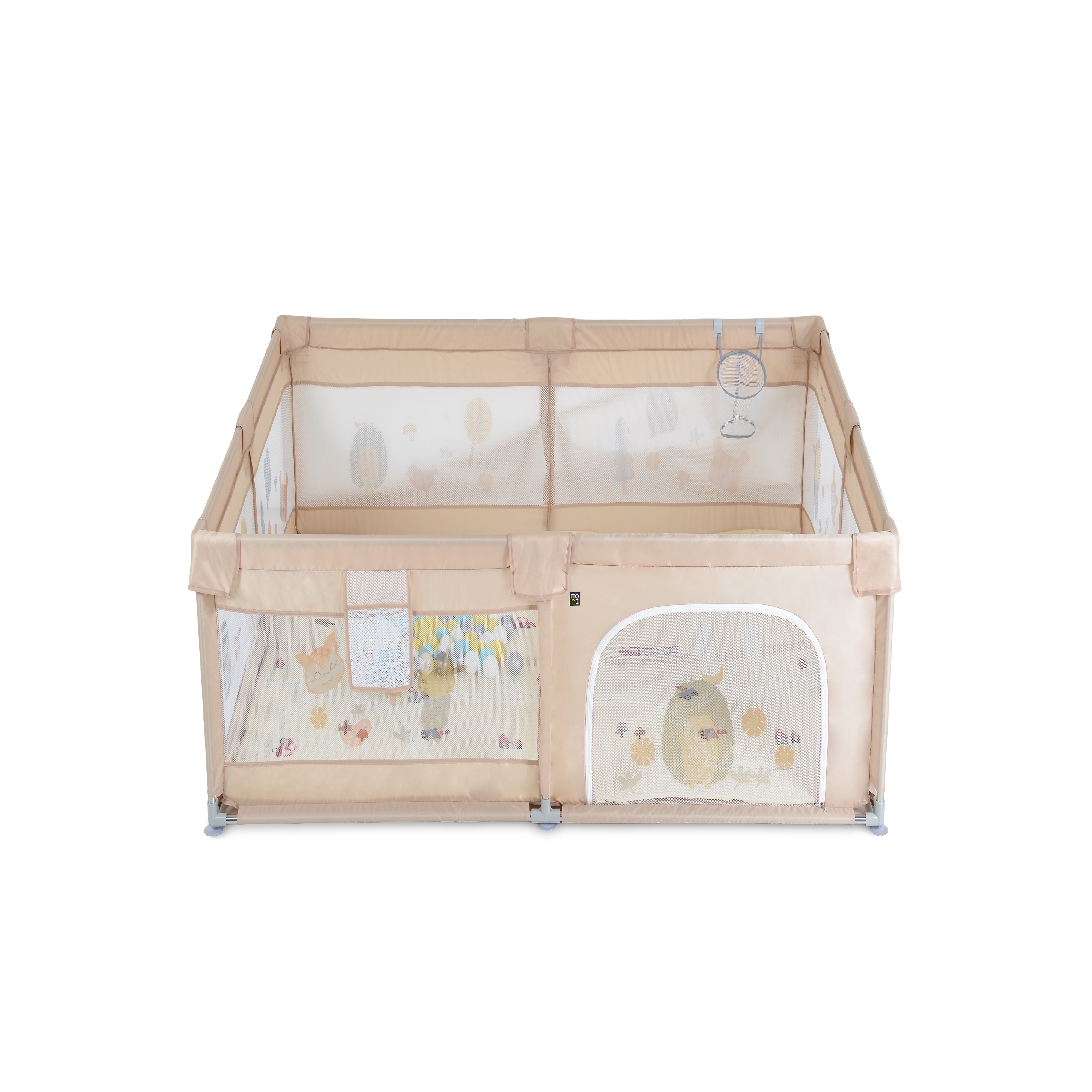 Playpen GameZone 120*120 with accessories beige new