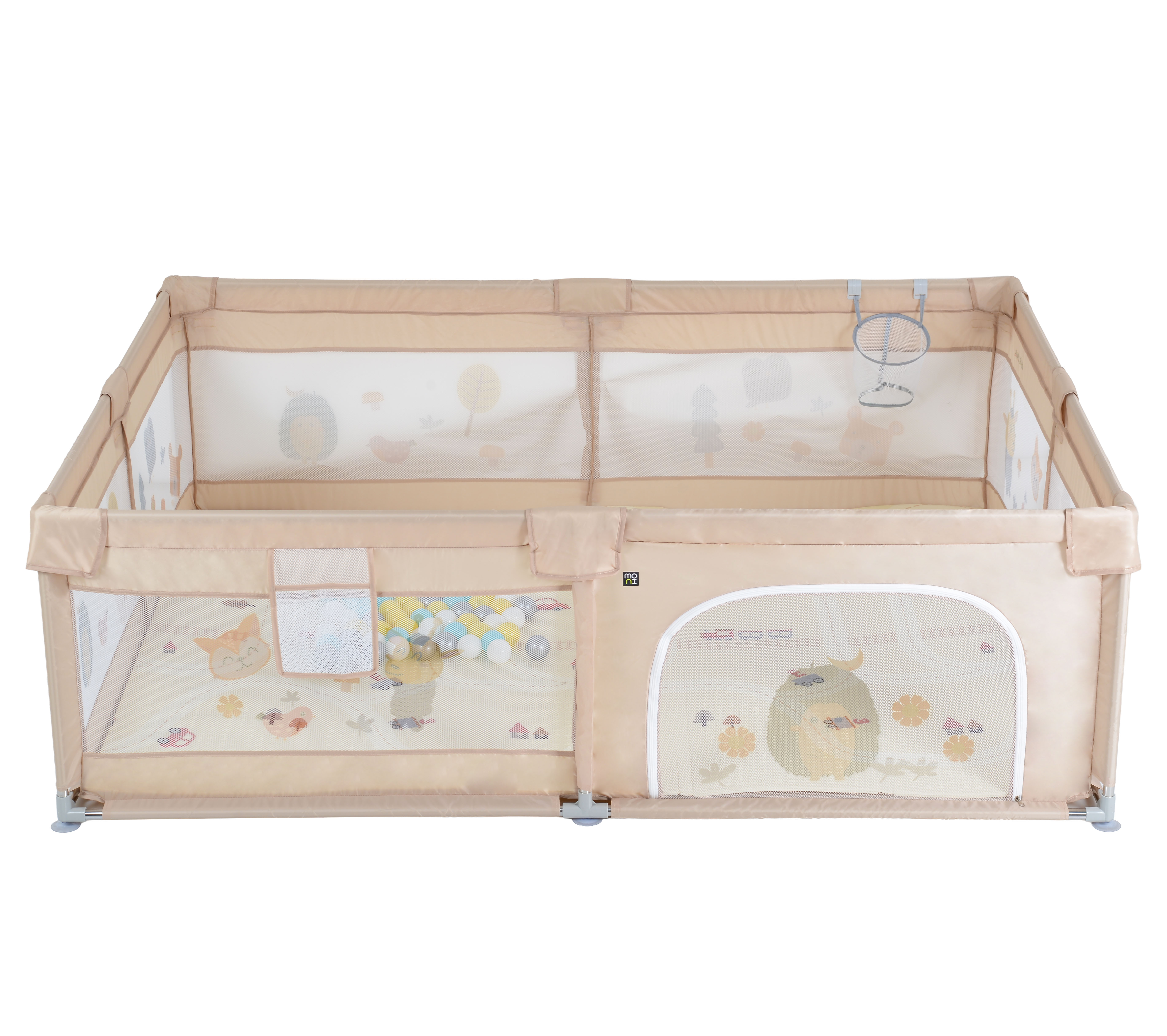 GameZone playpen 180*200 with accessories beige new