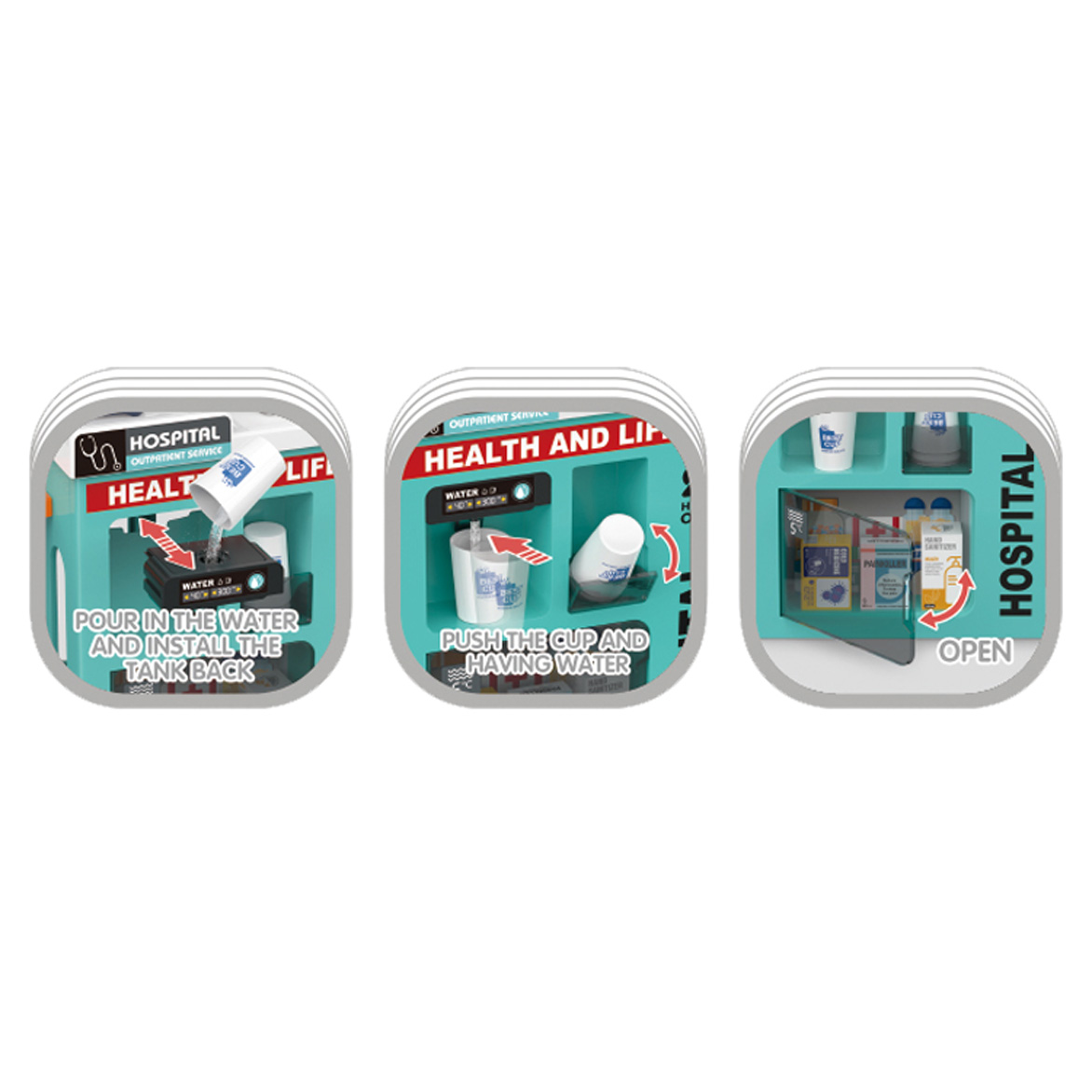 Medical play set 660-107