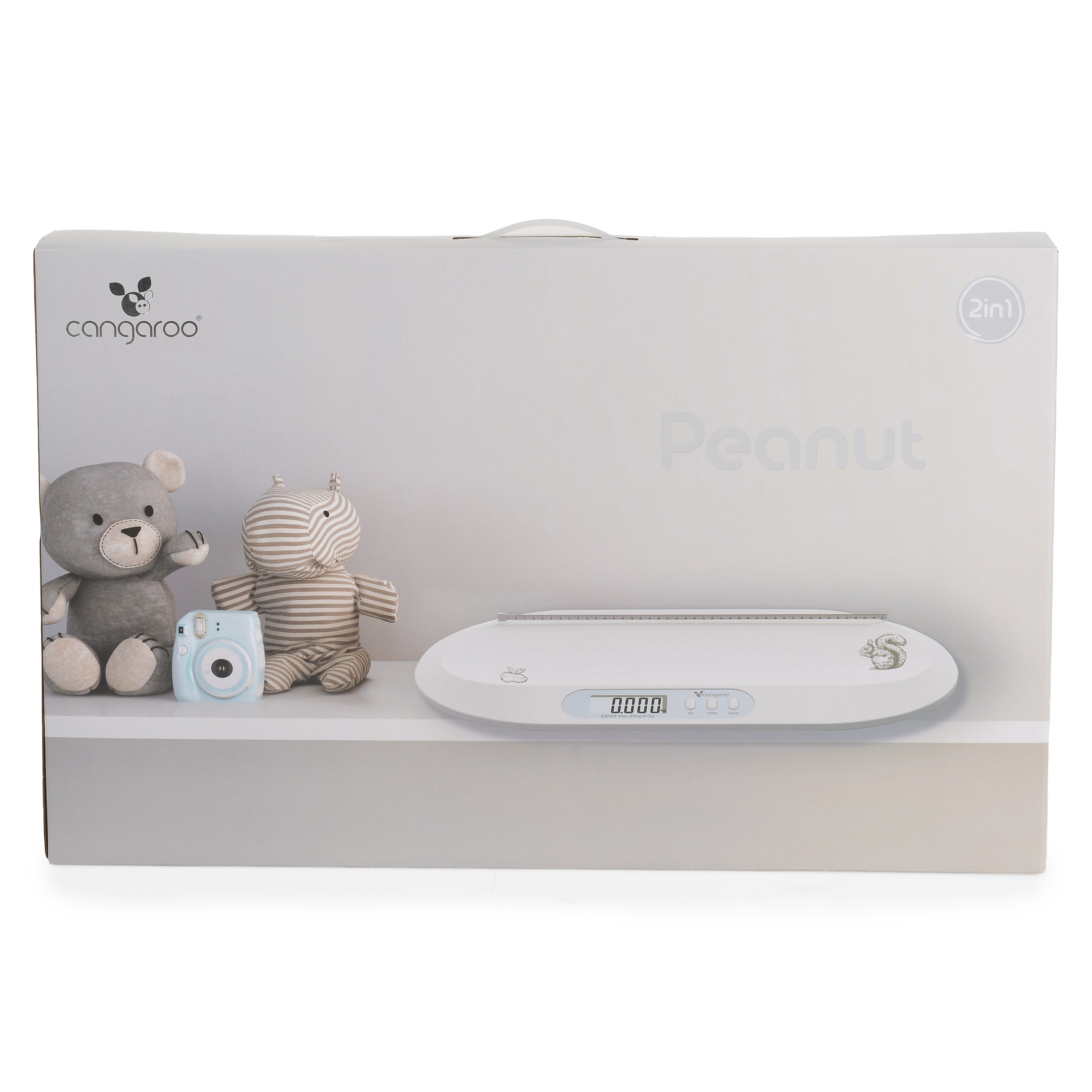 Electronic baby scale Peanut grey