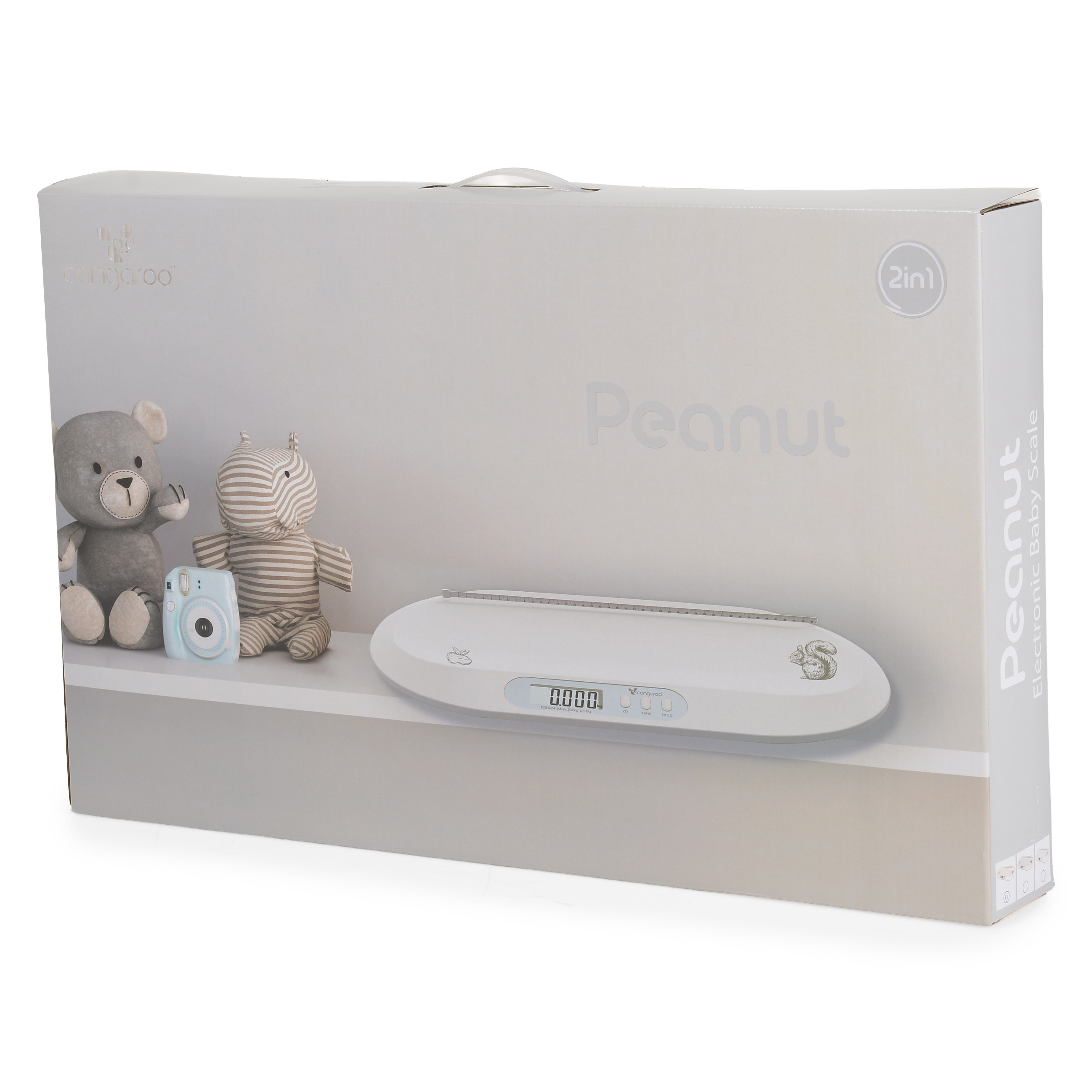 Electronic baby scale Peanut grey
