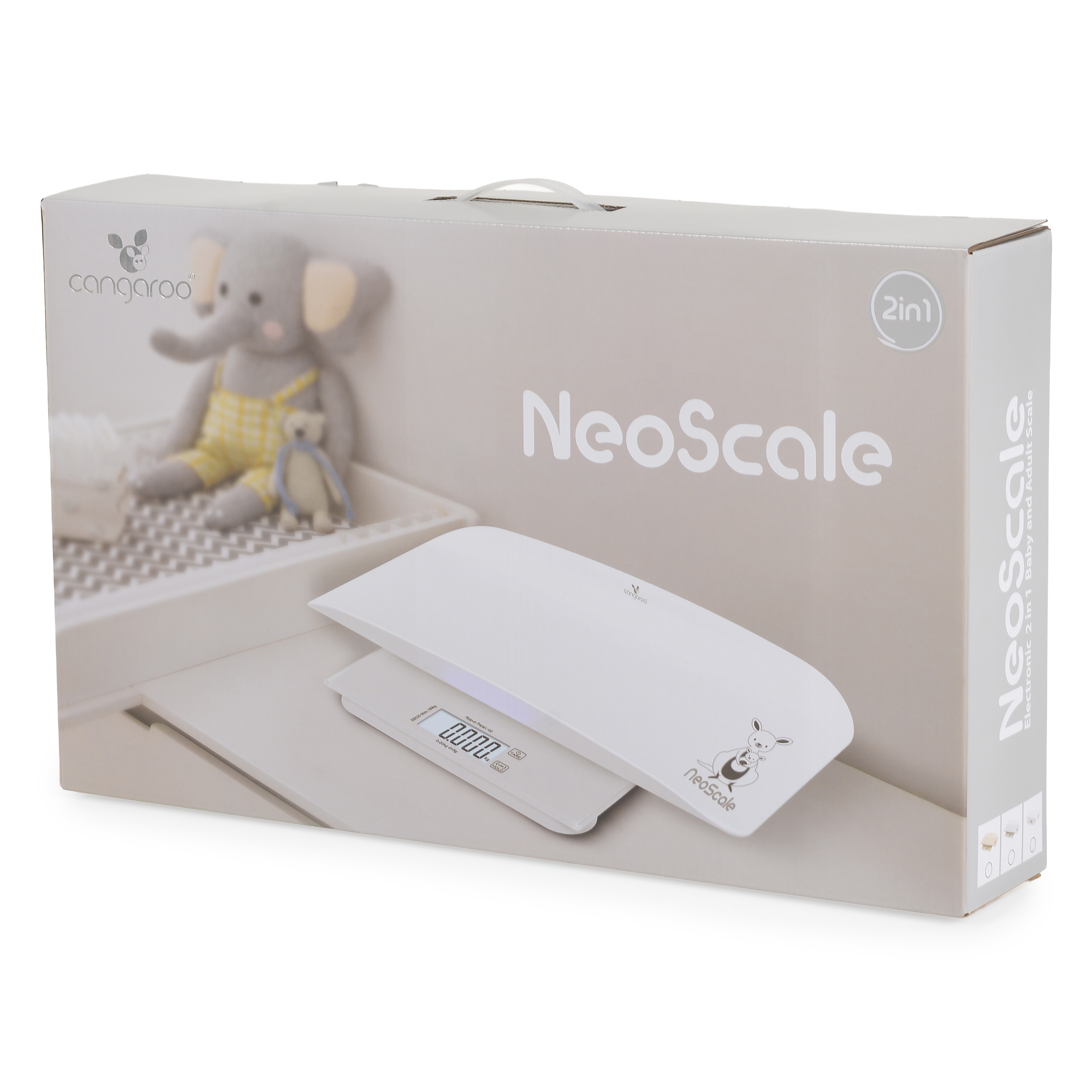 Electronic scale 2in1 NeoScale grey