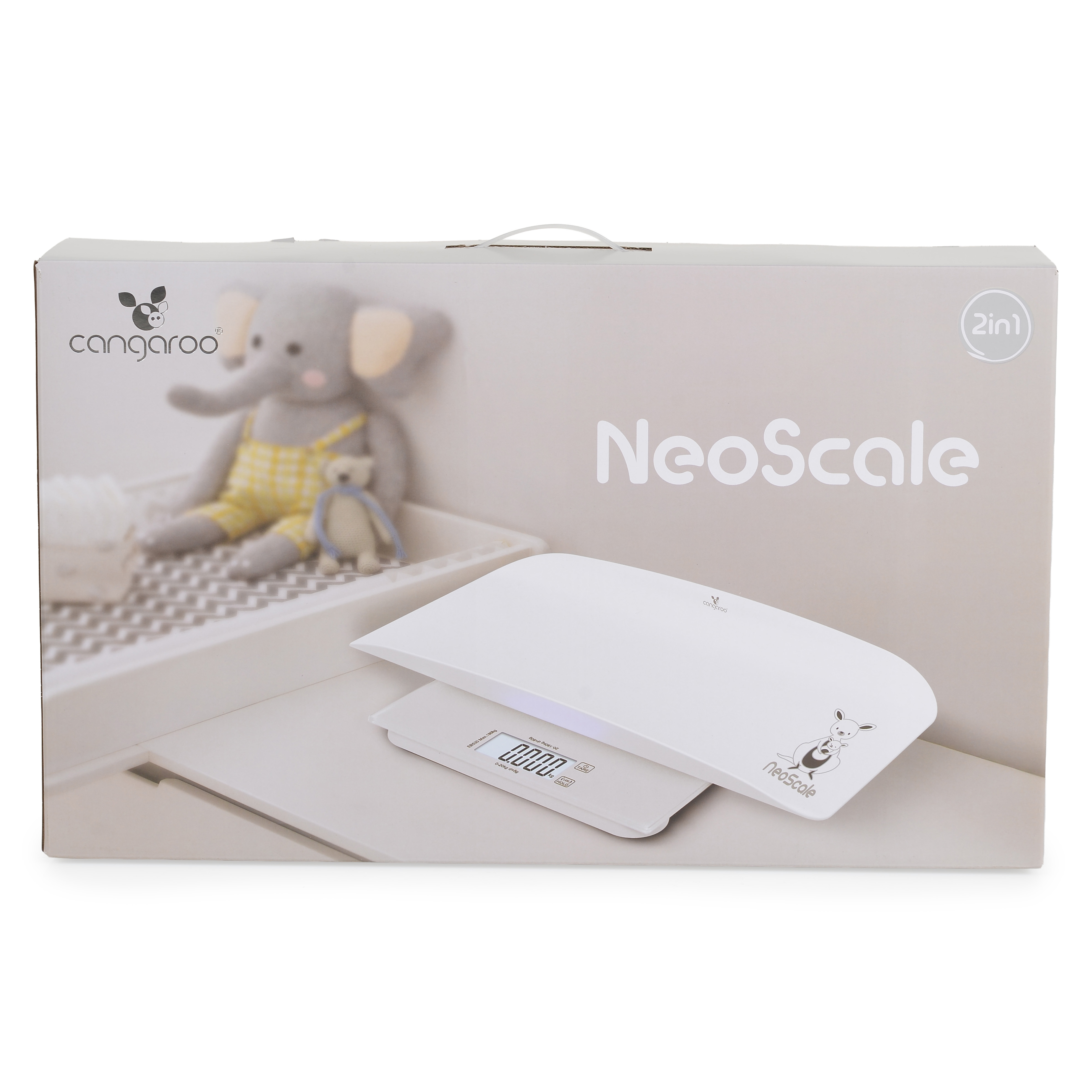 Електронна везна 2в1 NeoScale beige