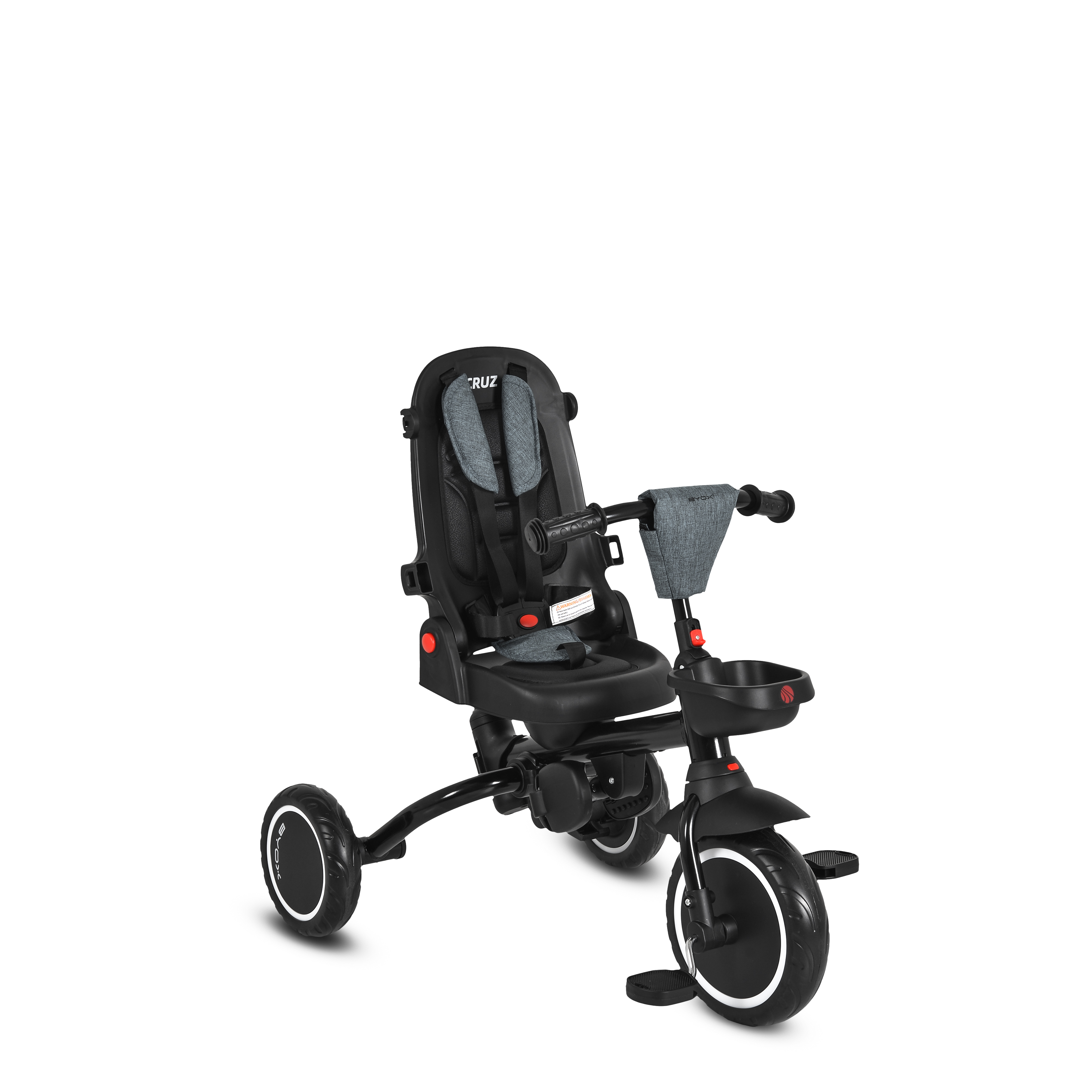 Cruz tricycle dark gray