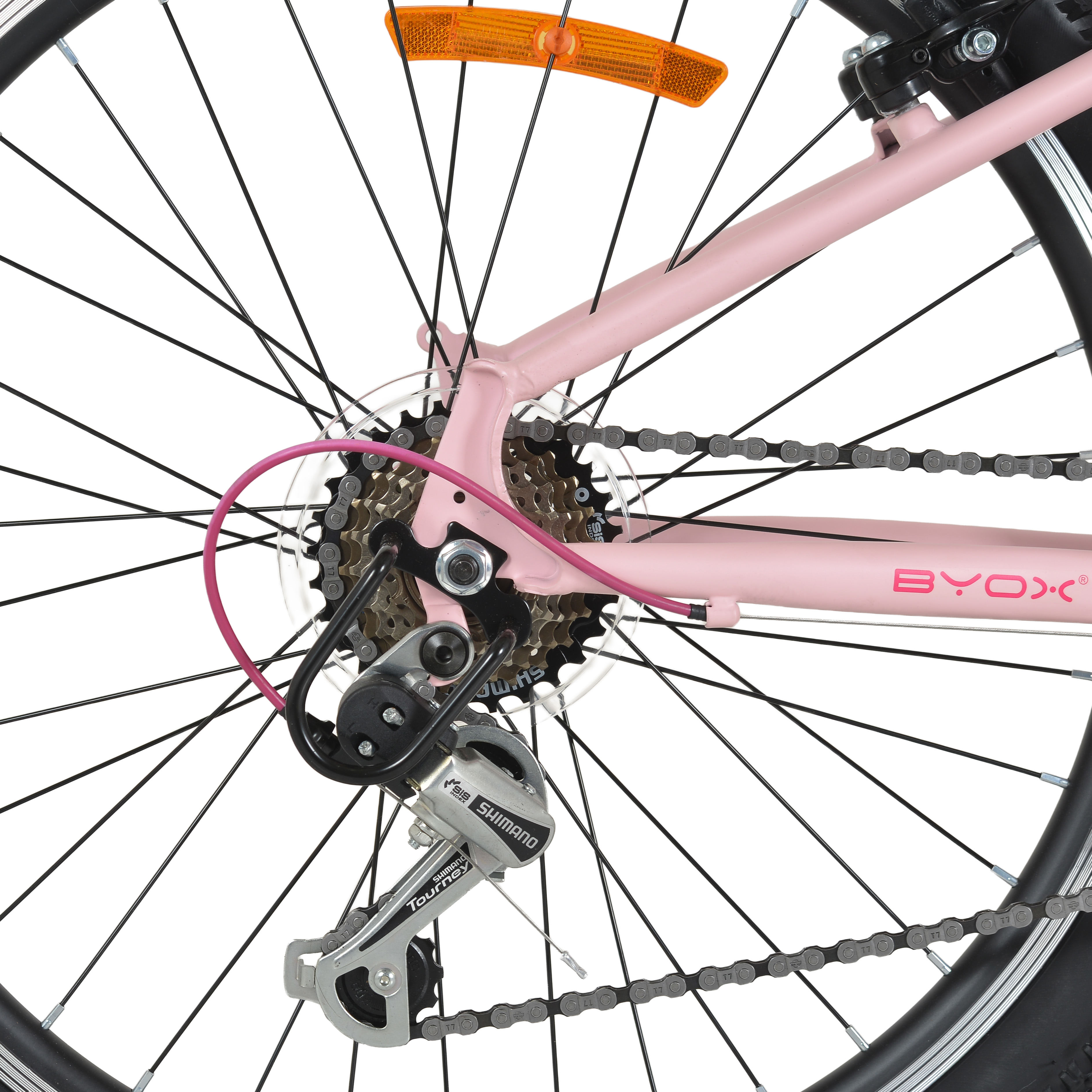 24" Whizzy pink speed bike