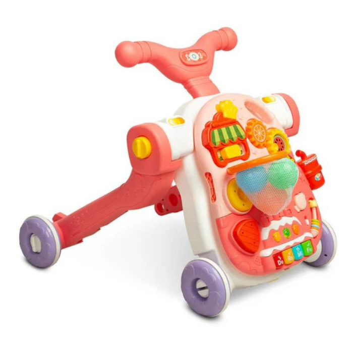 Играчка за прохождане 5в1 Modo-HE0813 pink