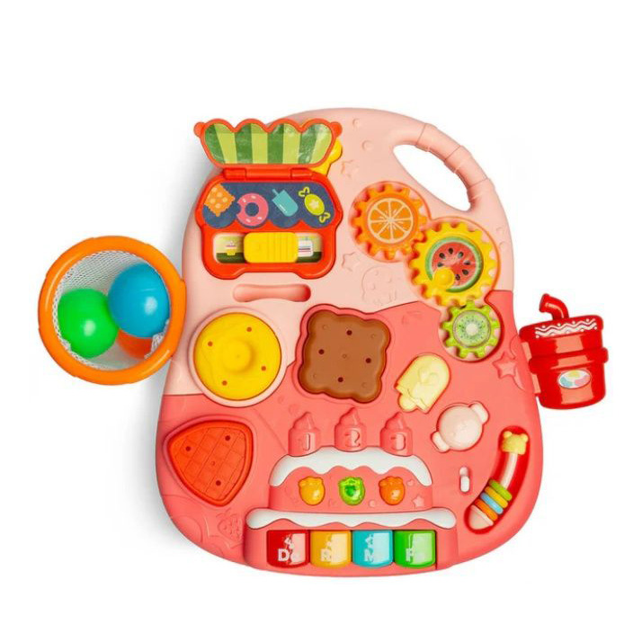 Играчка за прохождане 5в1 Modo-HE0813 pink
