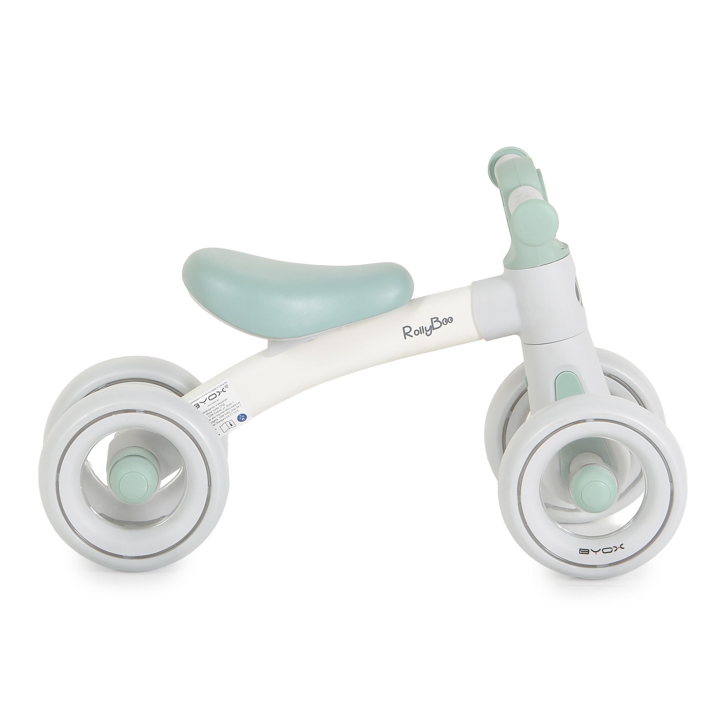 Mini balance bike RollyBoo green