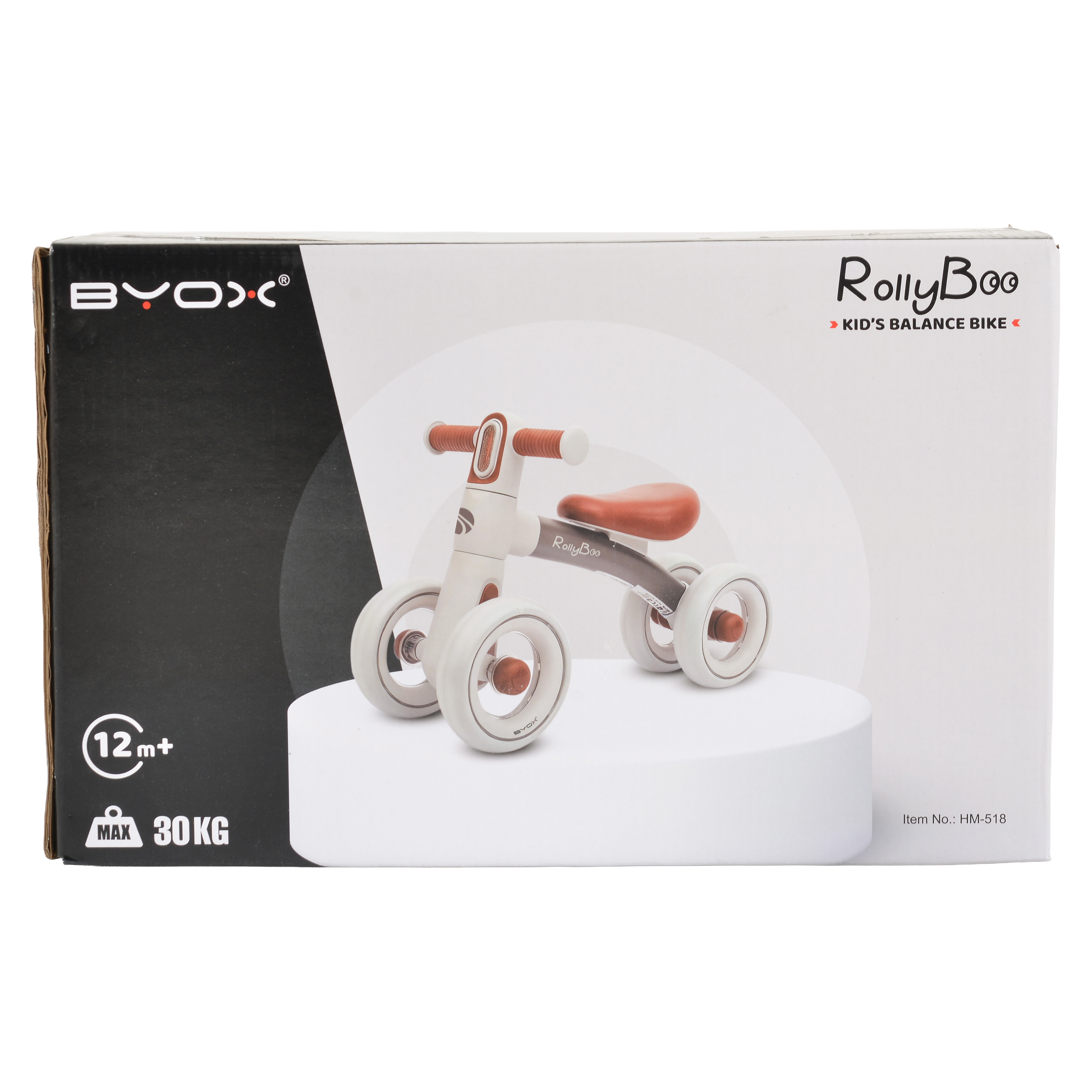 Mini balance bike RollyBoo pink