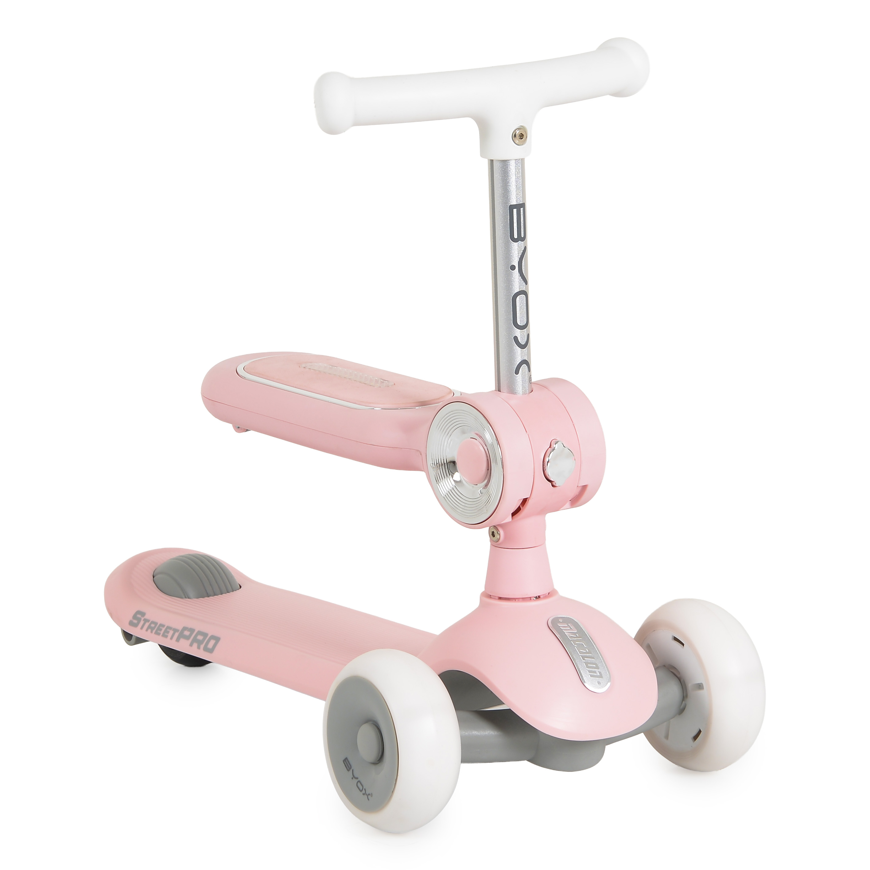 Тротинетка 2in1 StreetPro pink