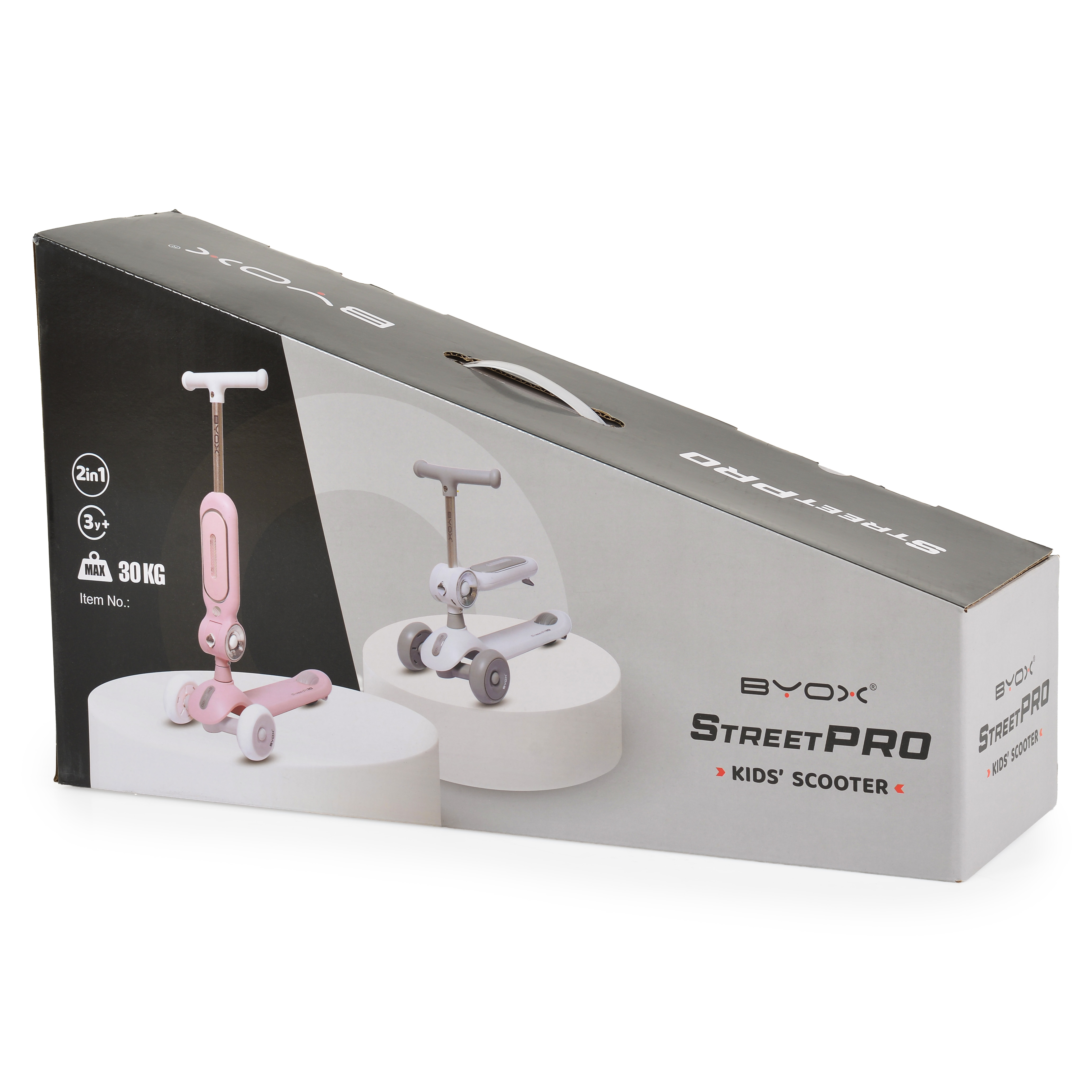 Тротинетка 2in1 StreetPro grey
