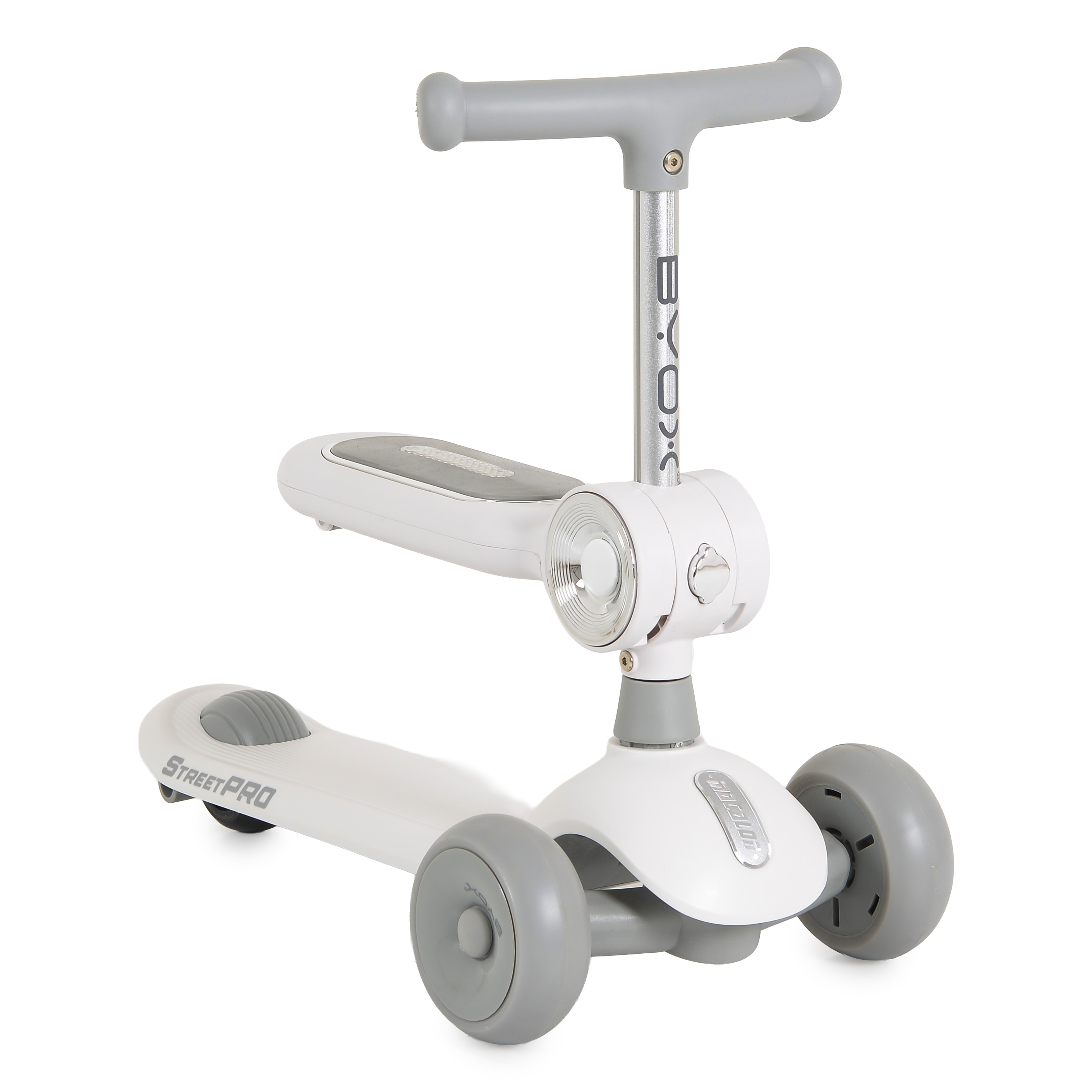 Тротинетка 2in1 StreetPro grey