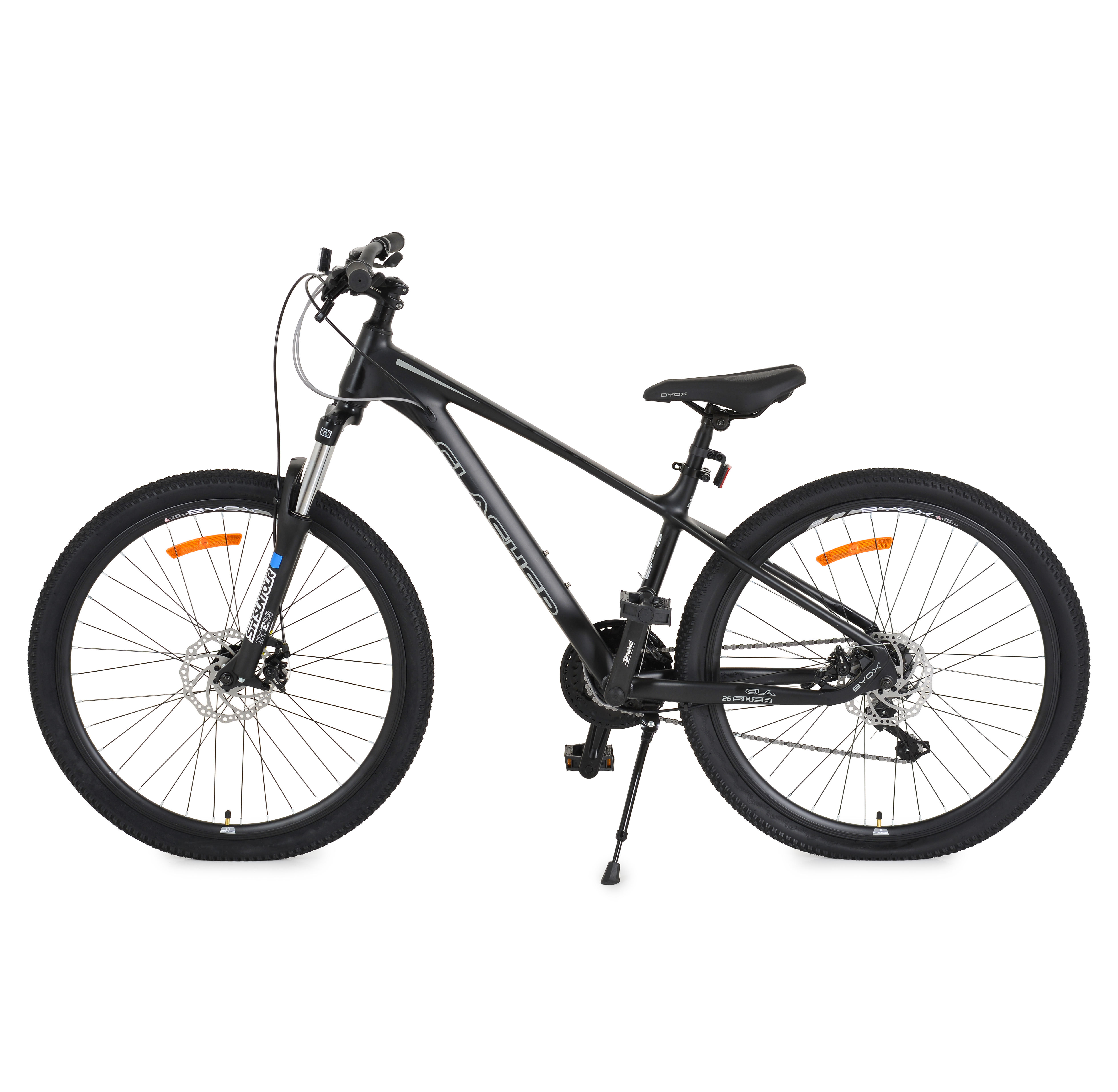 Bicycle with alloy gears 26" Clasher Anthracite