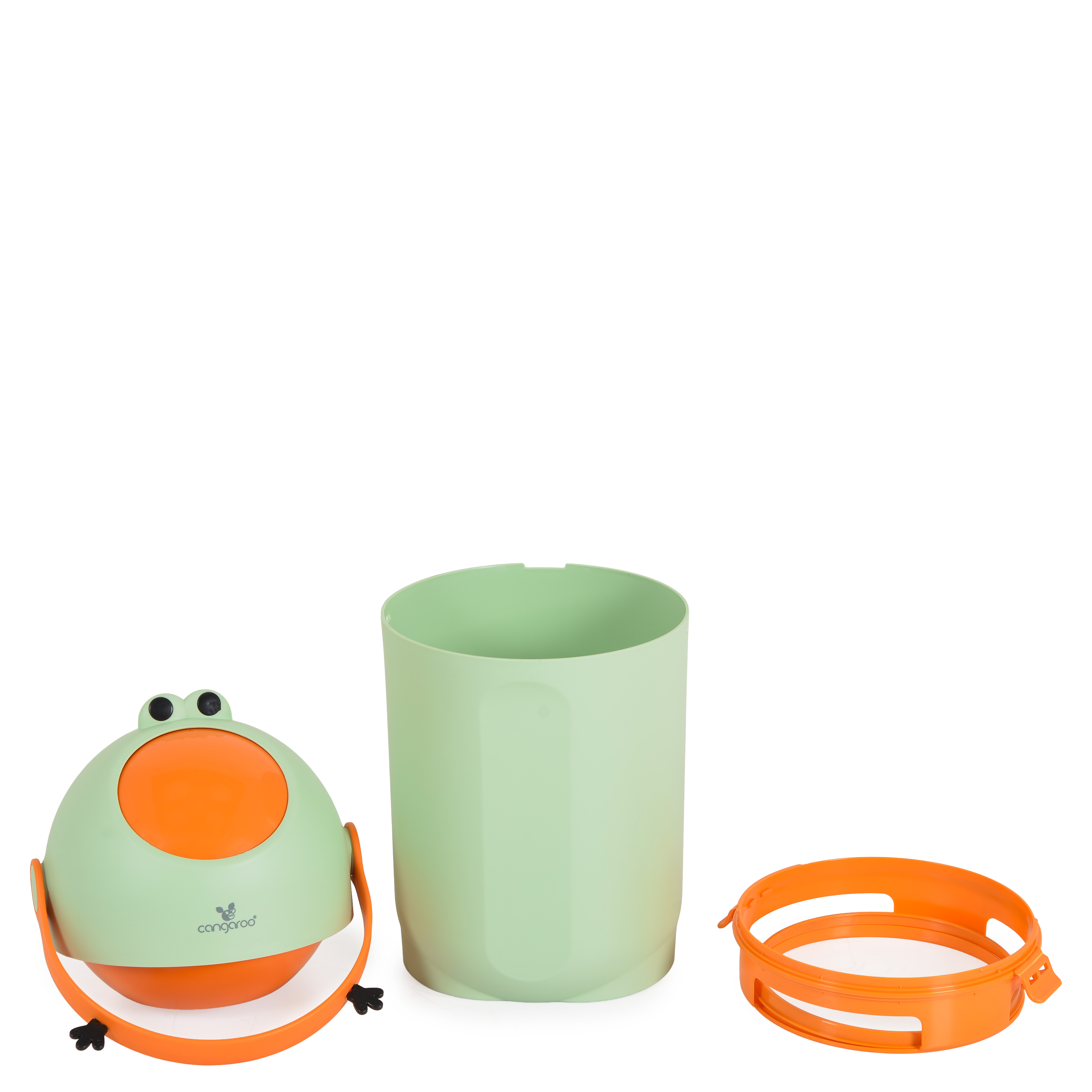 Nubbi green hygiene basket